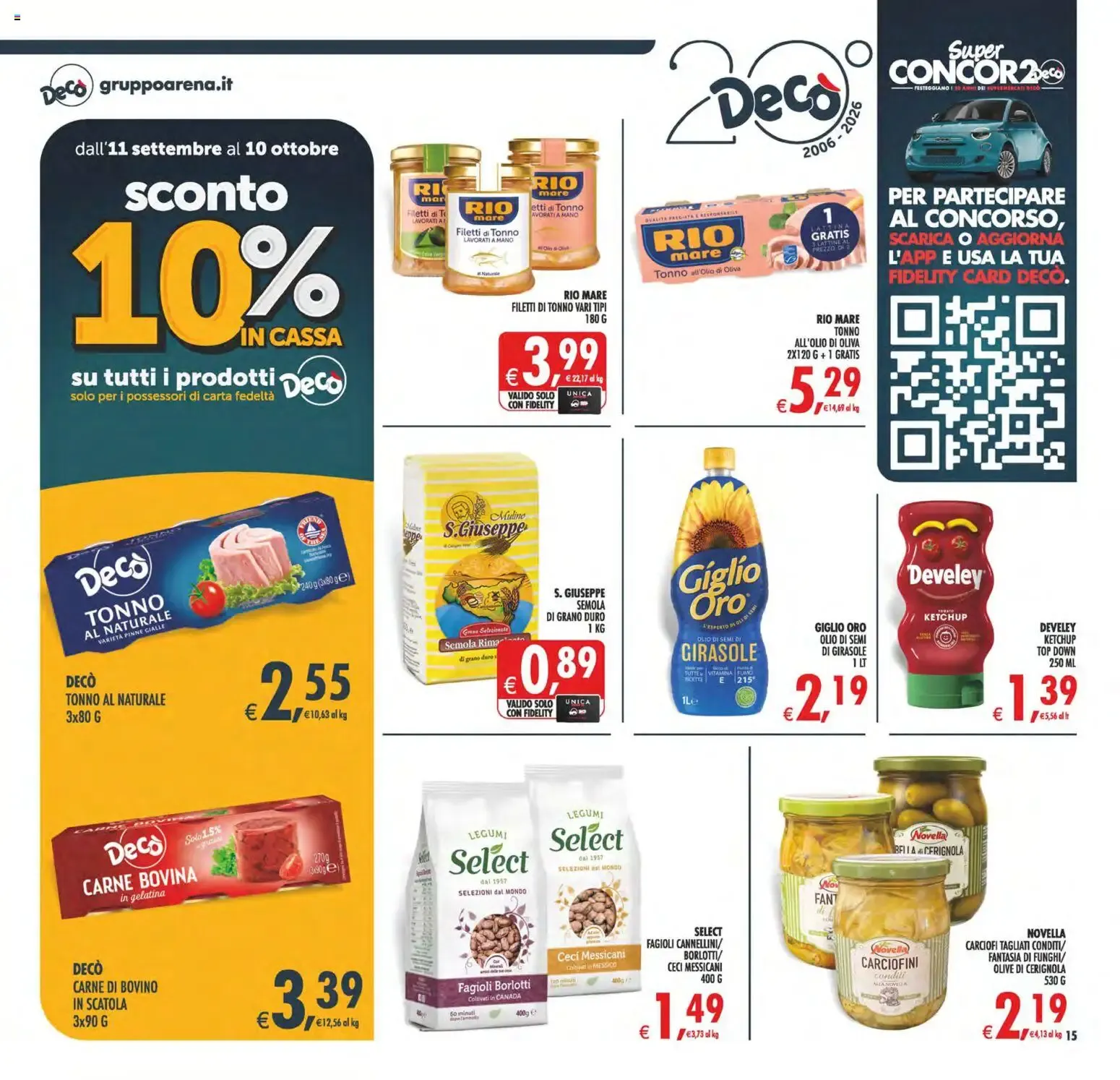 Nuovo Decò volantino Maxistore, Supermercati Lipari dal 22/09/2026 > offerte anteprima 🛍️ da 22 settembre a 1 ottobre di 2026 - Pagina del volantino 15