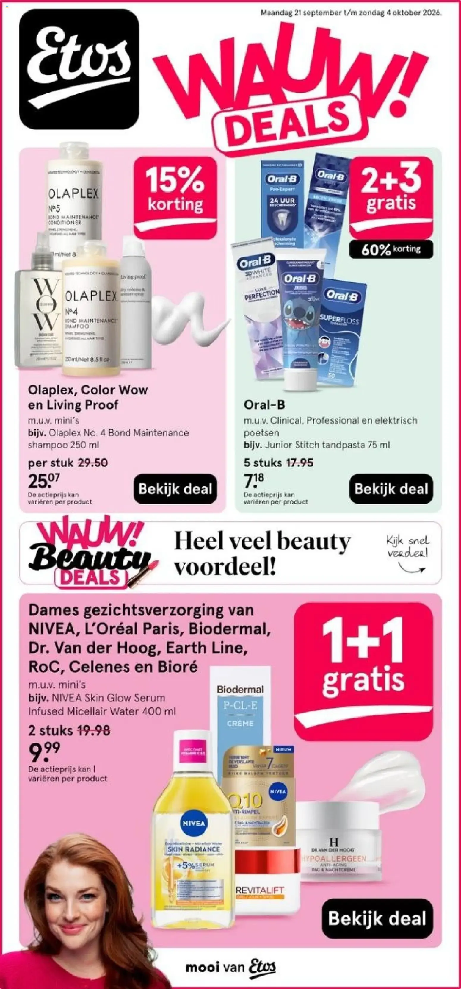Etos folder vanaf 21-09-2026 -- deze week (aanbiedingen) van 21 september tot 4 oktober 2026 - Folder pagina 1