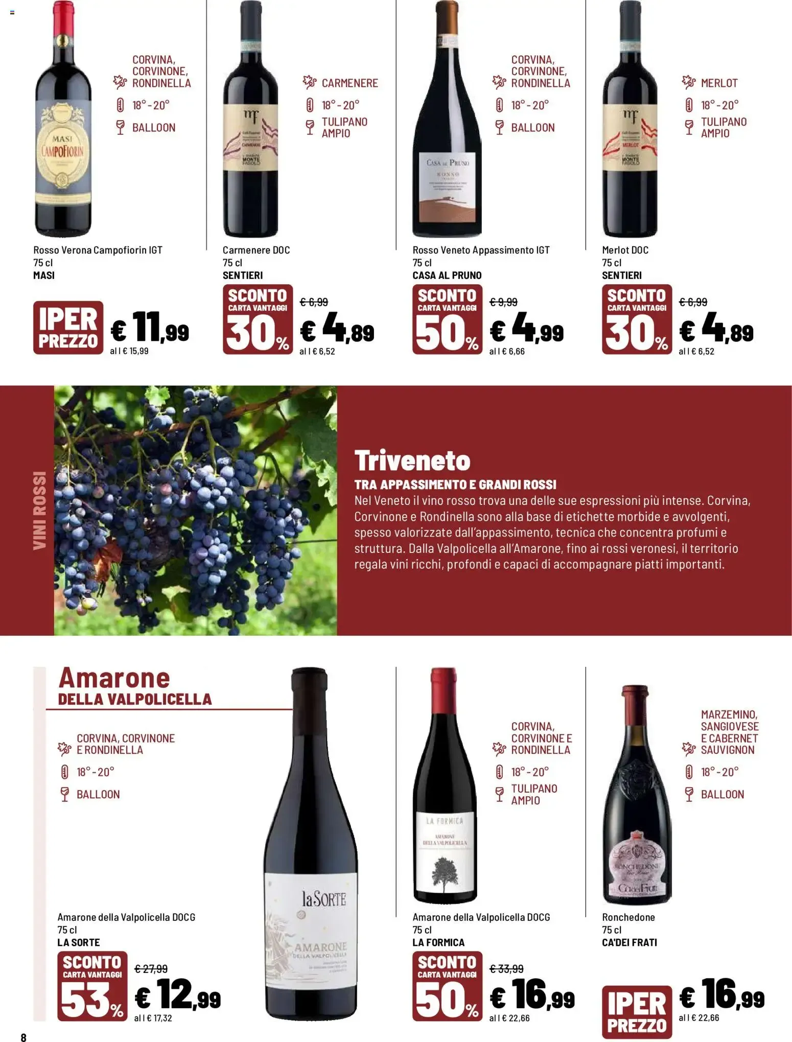 Nuovo Iper volantino Il Tempo Del Vino dal 12/10/2026 > offerte anteprima 🛍️ da 12 ottobre a 6 novembre di 2026 - Pagina del volantino 8