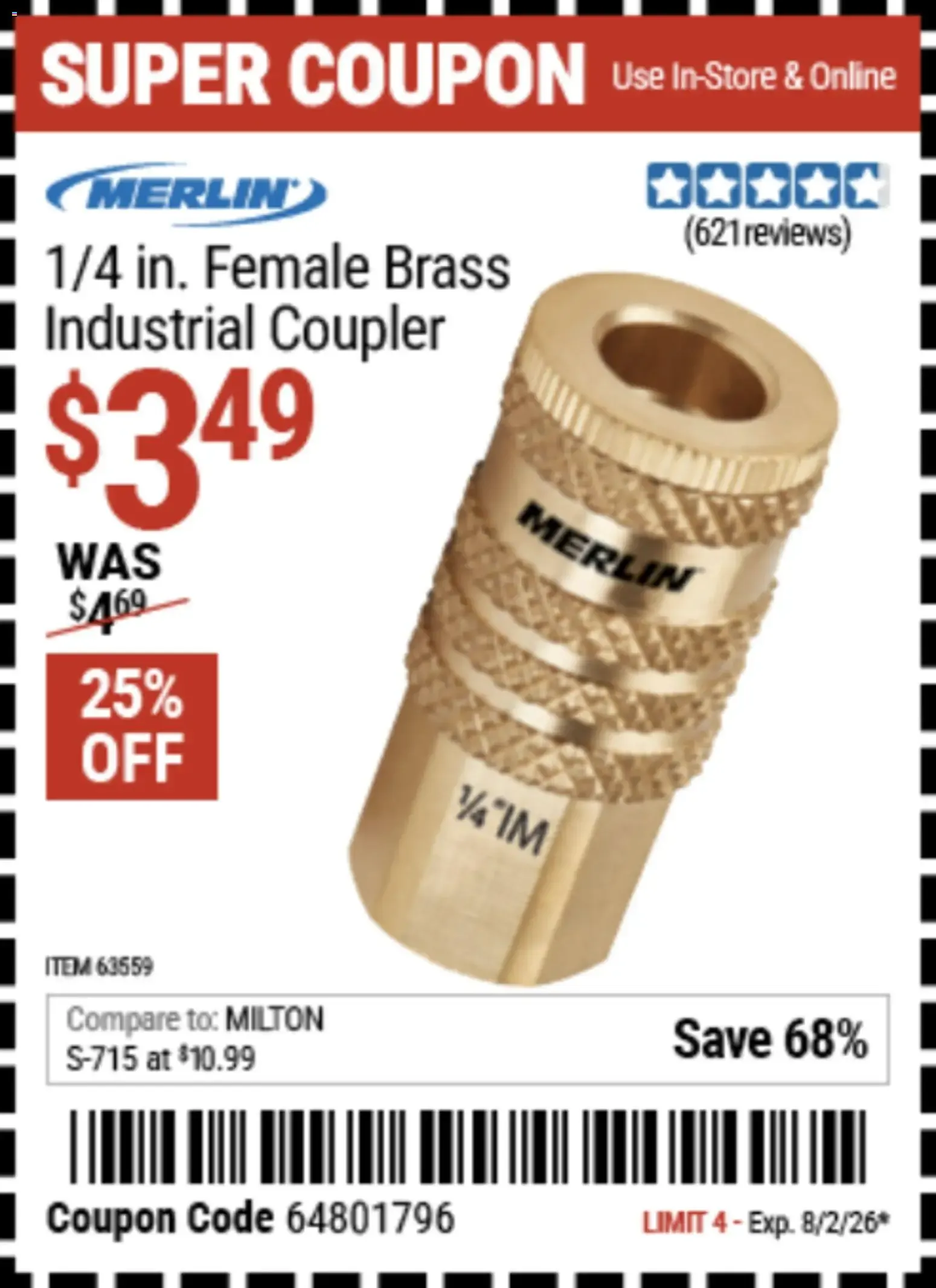 Weekly ad Harbor Freight Coupon Deals from July 20 to August 2 2026 - Page 3