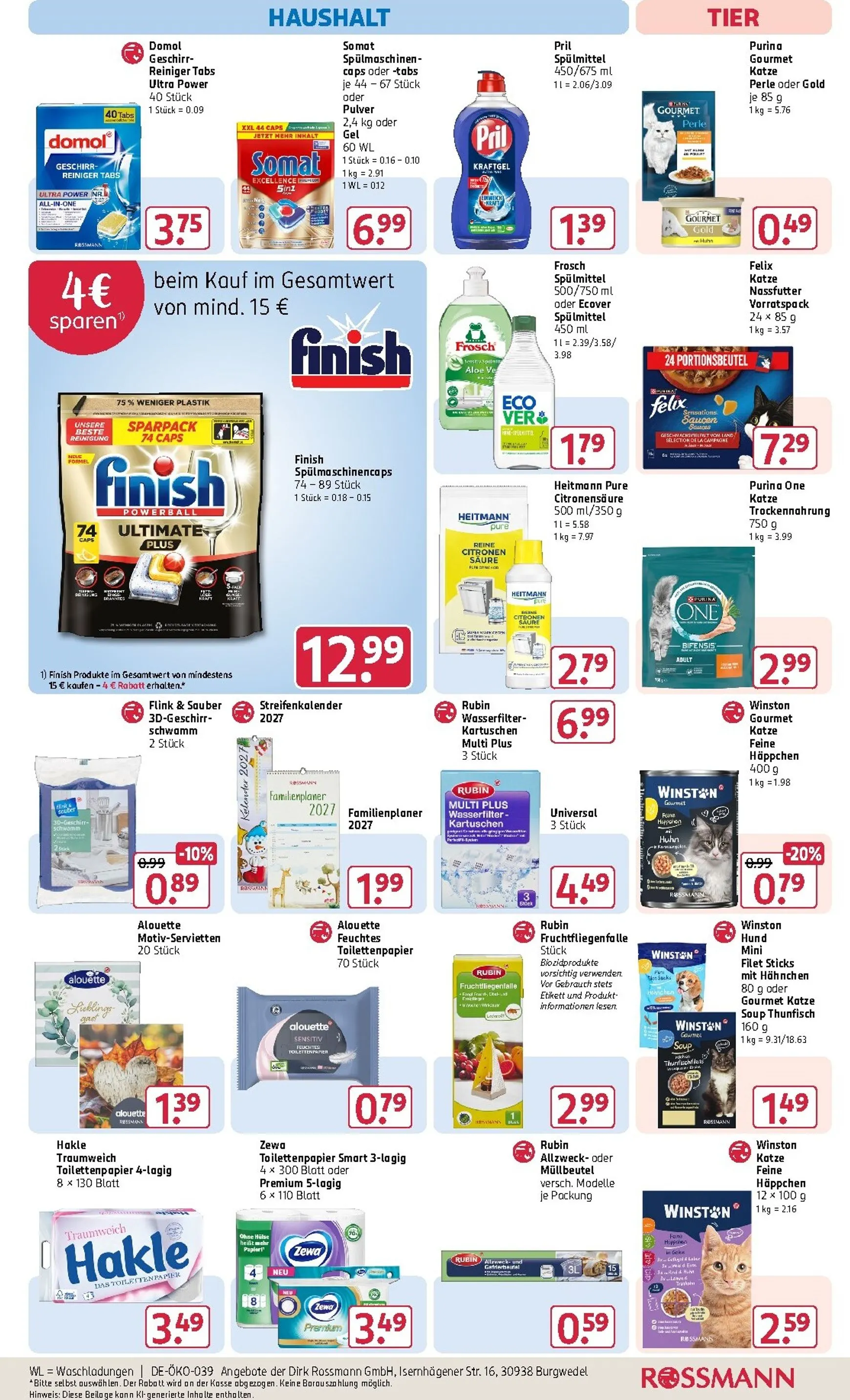 ROSSMANN Mein Drogeriemarkt von 24. August bis 28. August 2026 - Prospekt seite 16