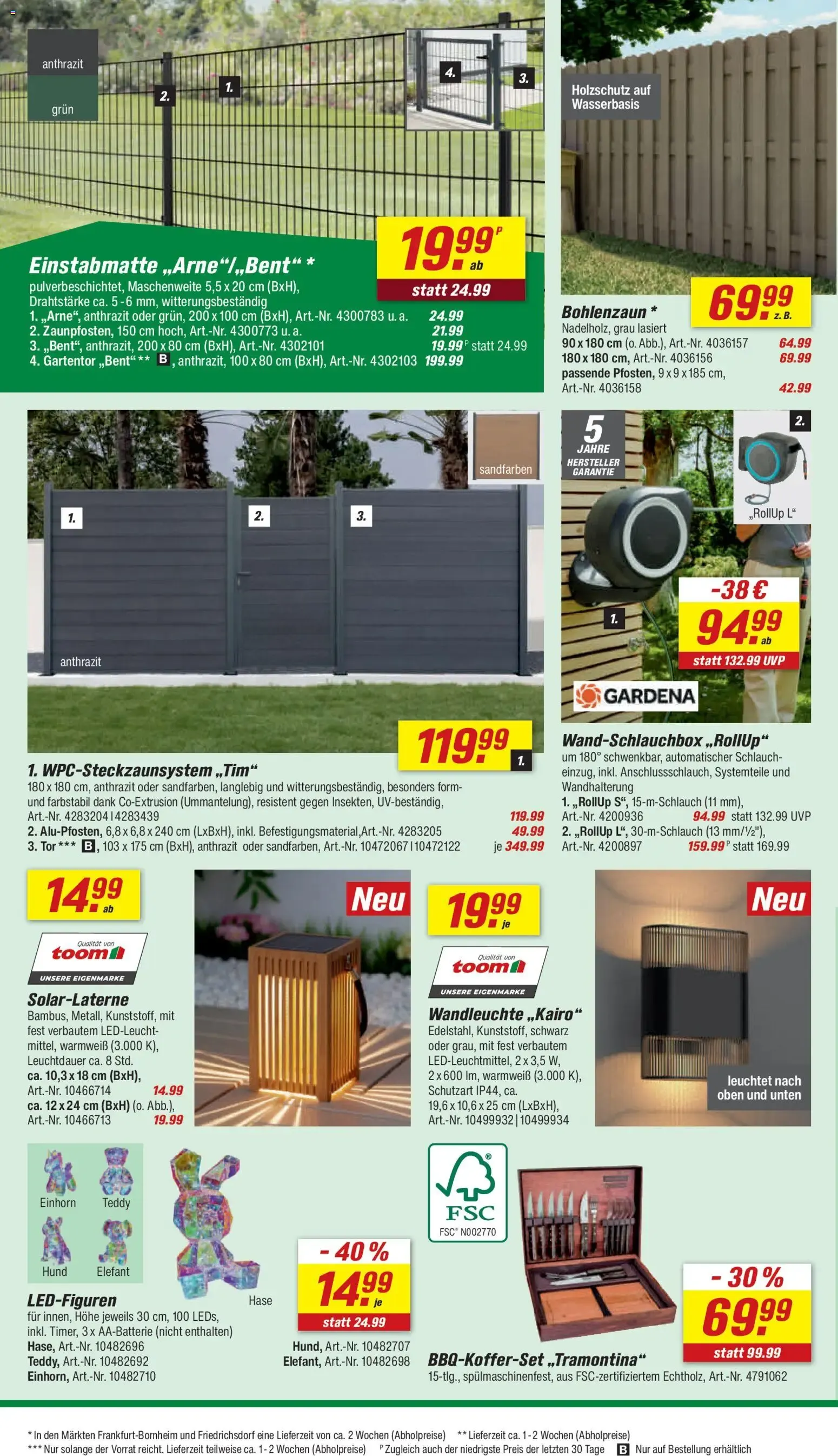 Toom Wochenweise Megapreise & Sommer-Sale von 11. Juli bis 17. Juli 2026 - Prospekt seite 8