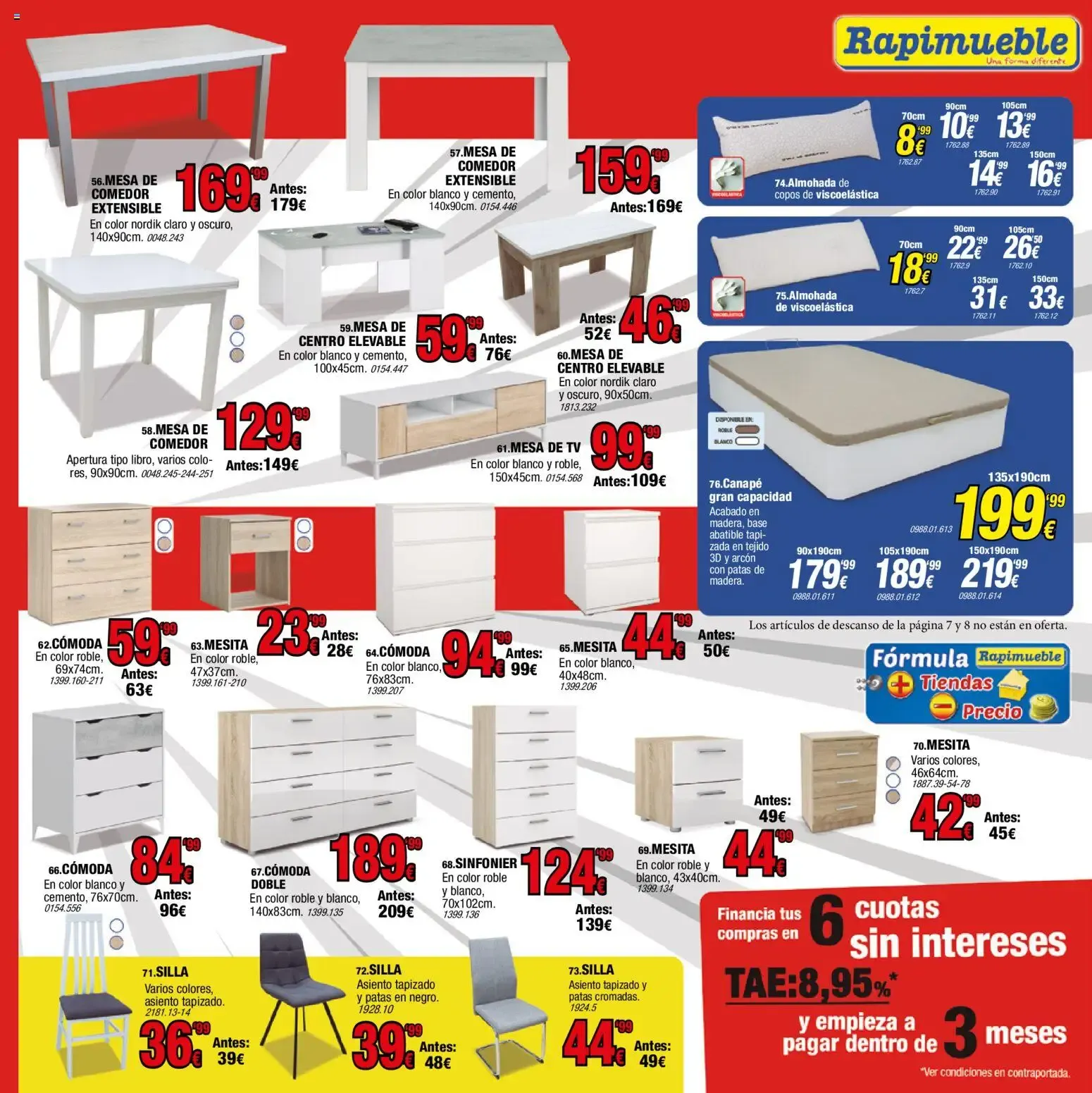 Catálogo de Rapimueble: ¡Precios Imbatibles en Muebles y Descanso! 11 de mayo al 30 de junio 2026 - Página 7