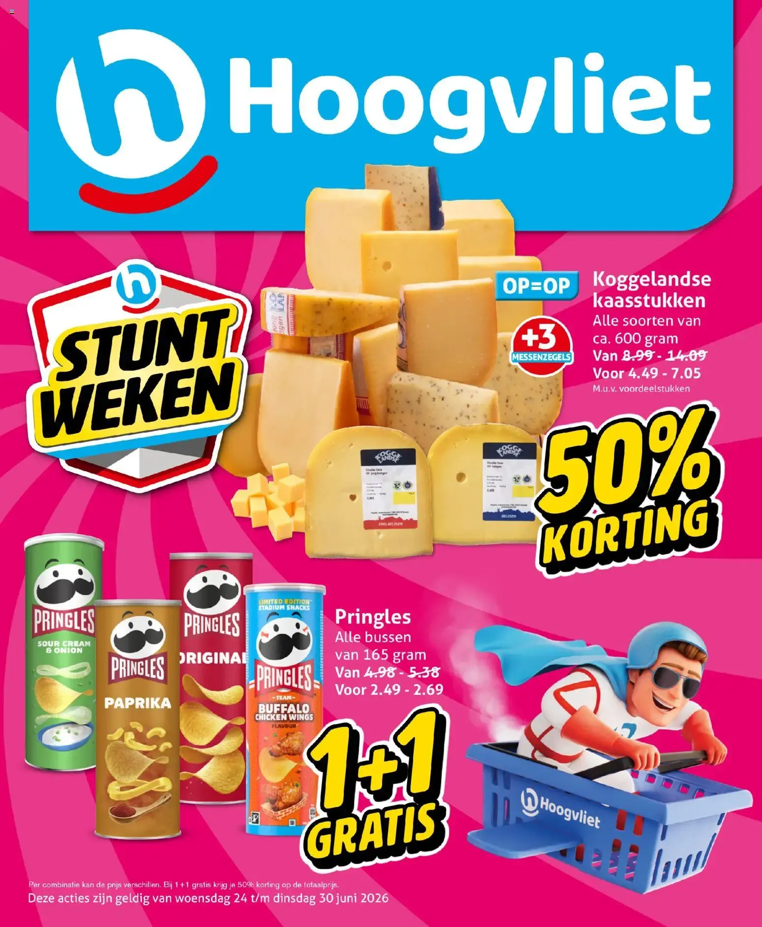 Hoogvliet: Stunt Weken van 24 juni tot 30 juni 2026 - Folder pagina 1