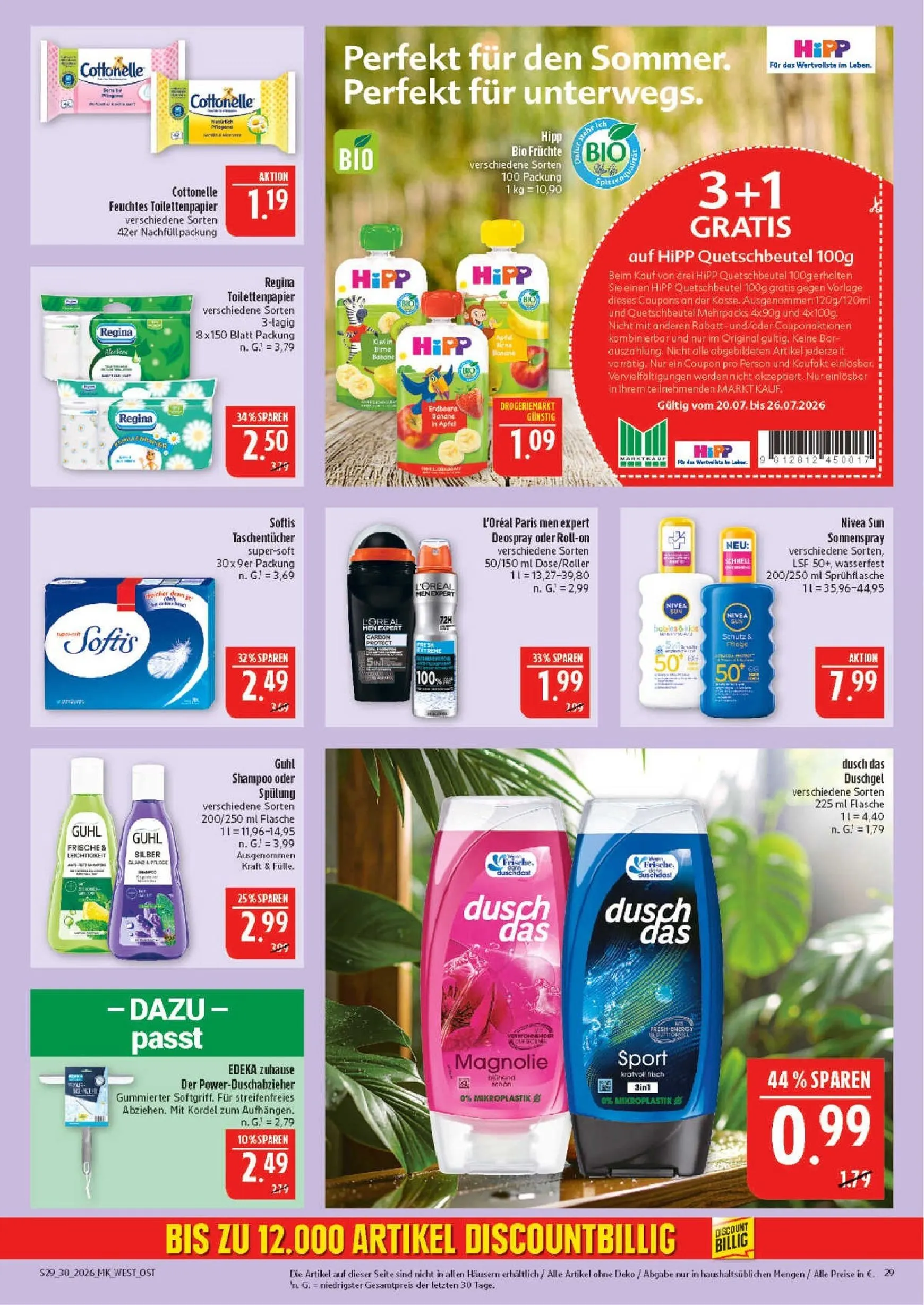 Marktkauf Prospekt – von Montag 20.07.2026 bis Samstag 25.07.2026 von 20. Juli bis 25. Juli 2026 - Prospekt seite 29