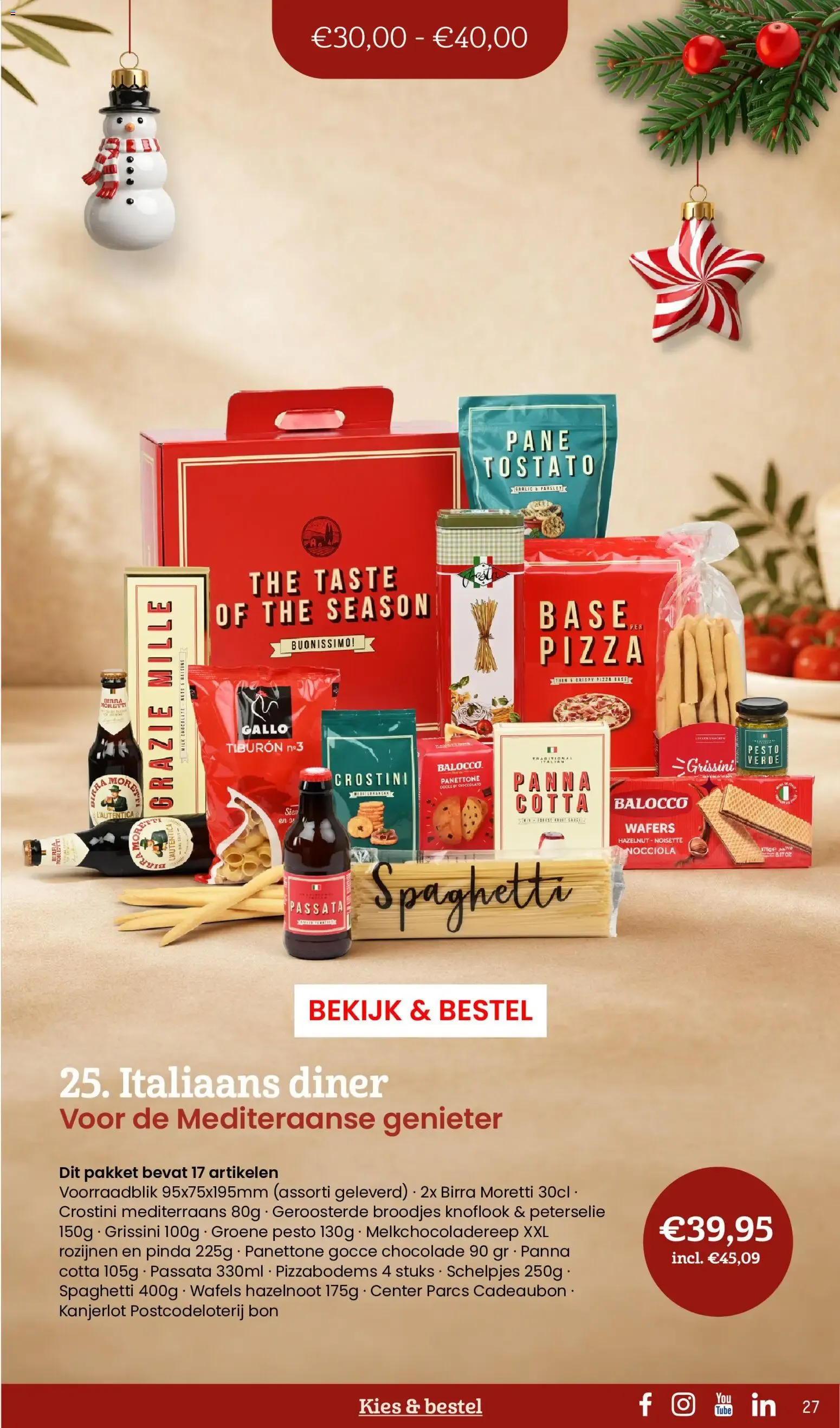 Kerstassortiment 2026 van 20 oktober tot 31 december 2026 - Folder pagina 27