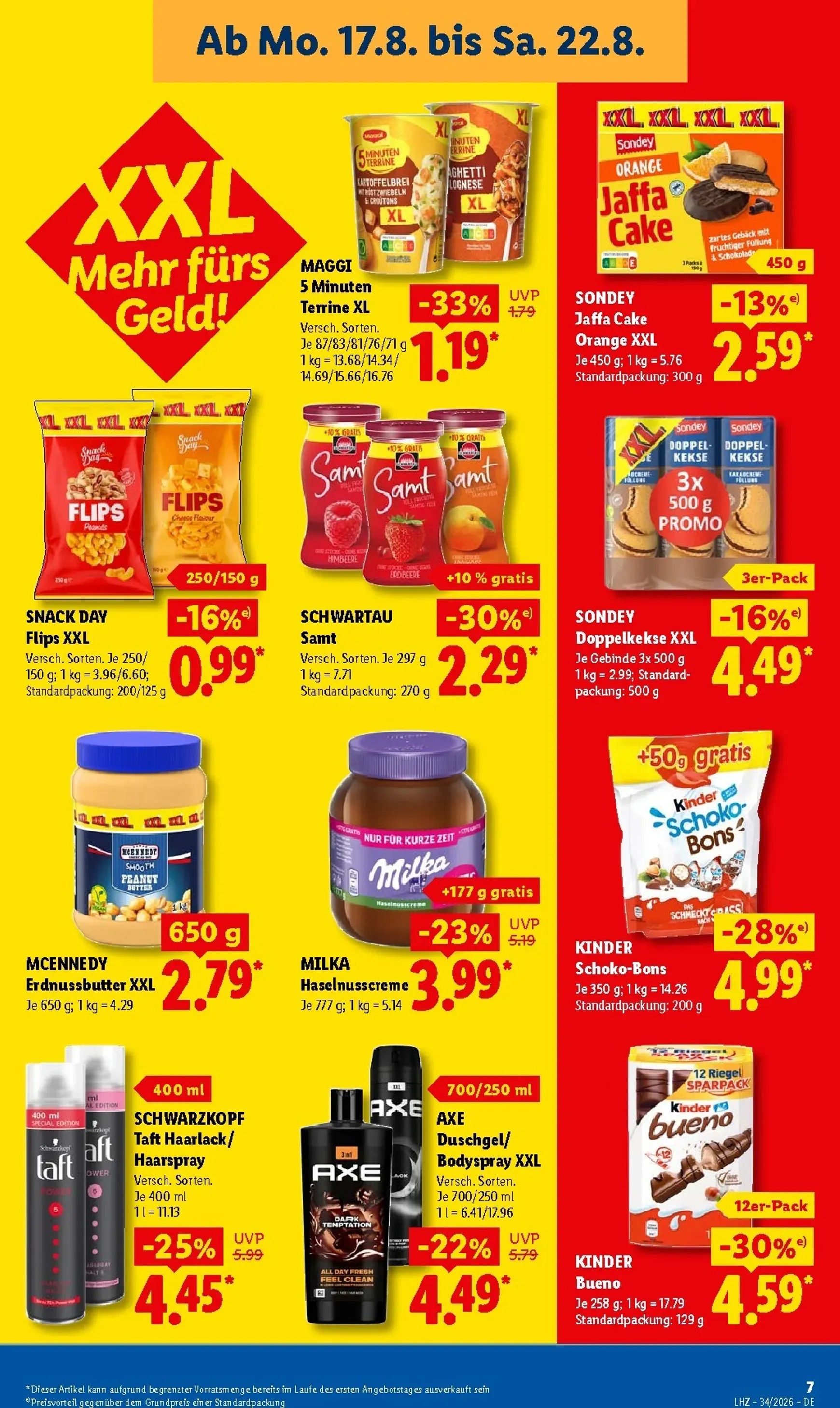 Lidl Prospekt nächste Woche – von Montag 17.08.2026 bis Samstag 22.08.2026 von 17. August bis 22. August 2026 - Prospekt seite 16