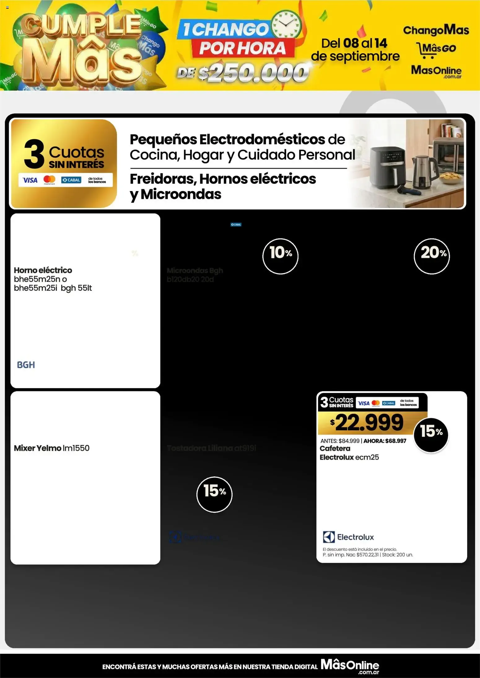 Ofertas de Changomas Ofertas || del 08/09/2026 - 14/09/2026 || Catálogo 8 de septiembre al 14 de septiembre 2026 - Página 10 del catálogo
