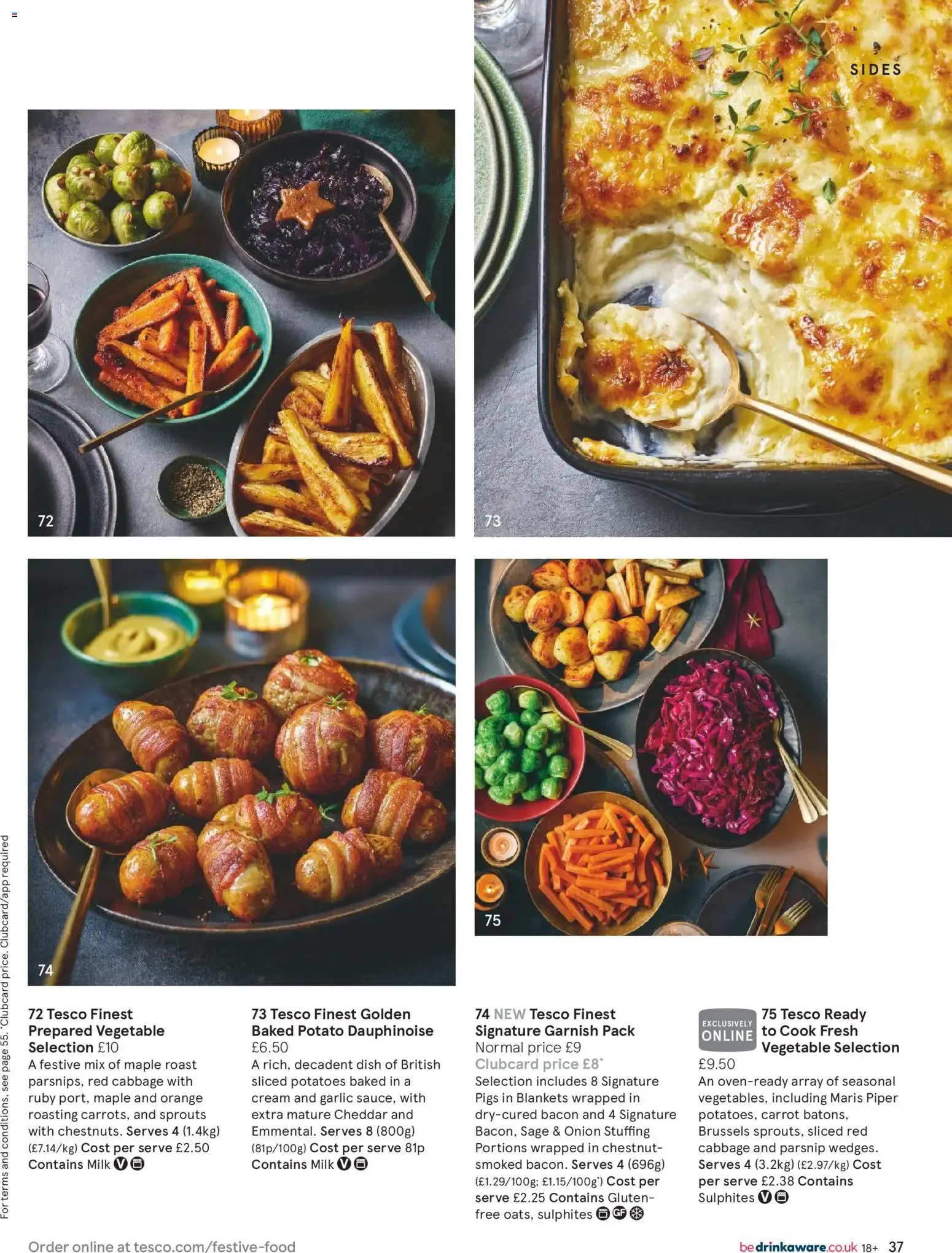 TESCO finest FESTIVE FOOD TO ORDER from 1 October to 31 October 2026 - Catalogue Page 36