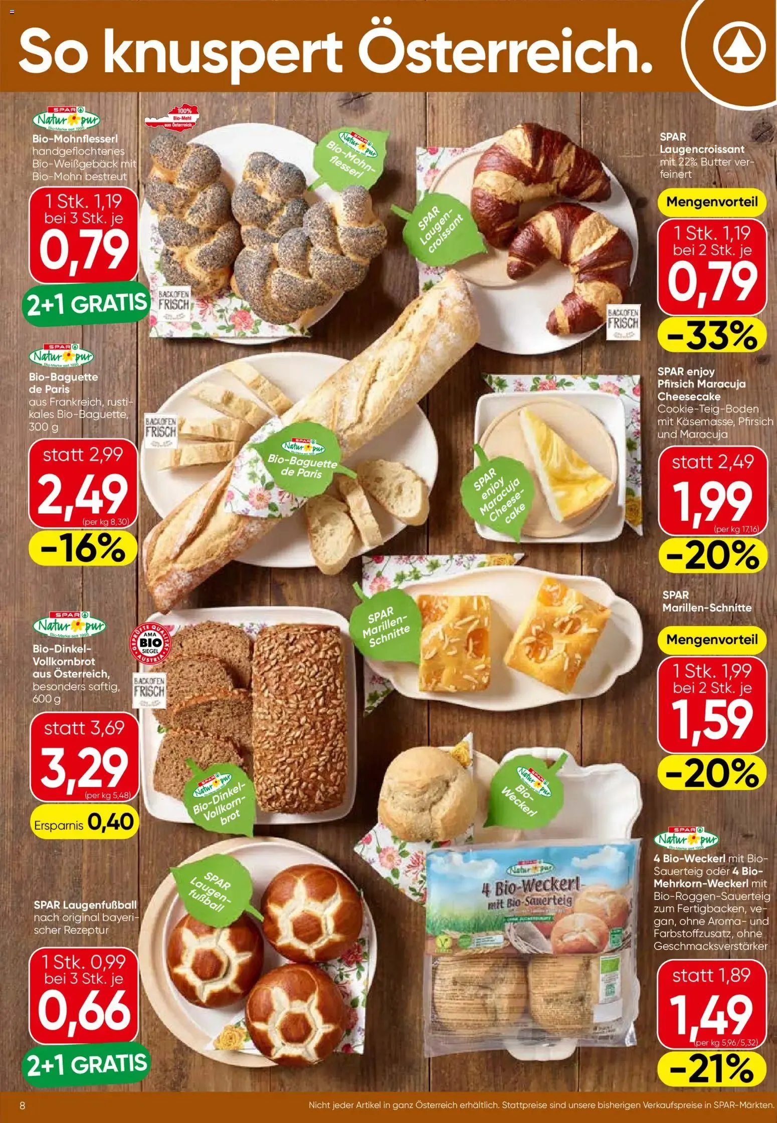 Spar Flugblatt - Tirol (18.06.2026) - Angebote und Prospekt von 18. Juni bis 30. Juni 2026 - Flugblätt seite  8