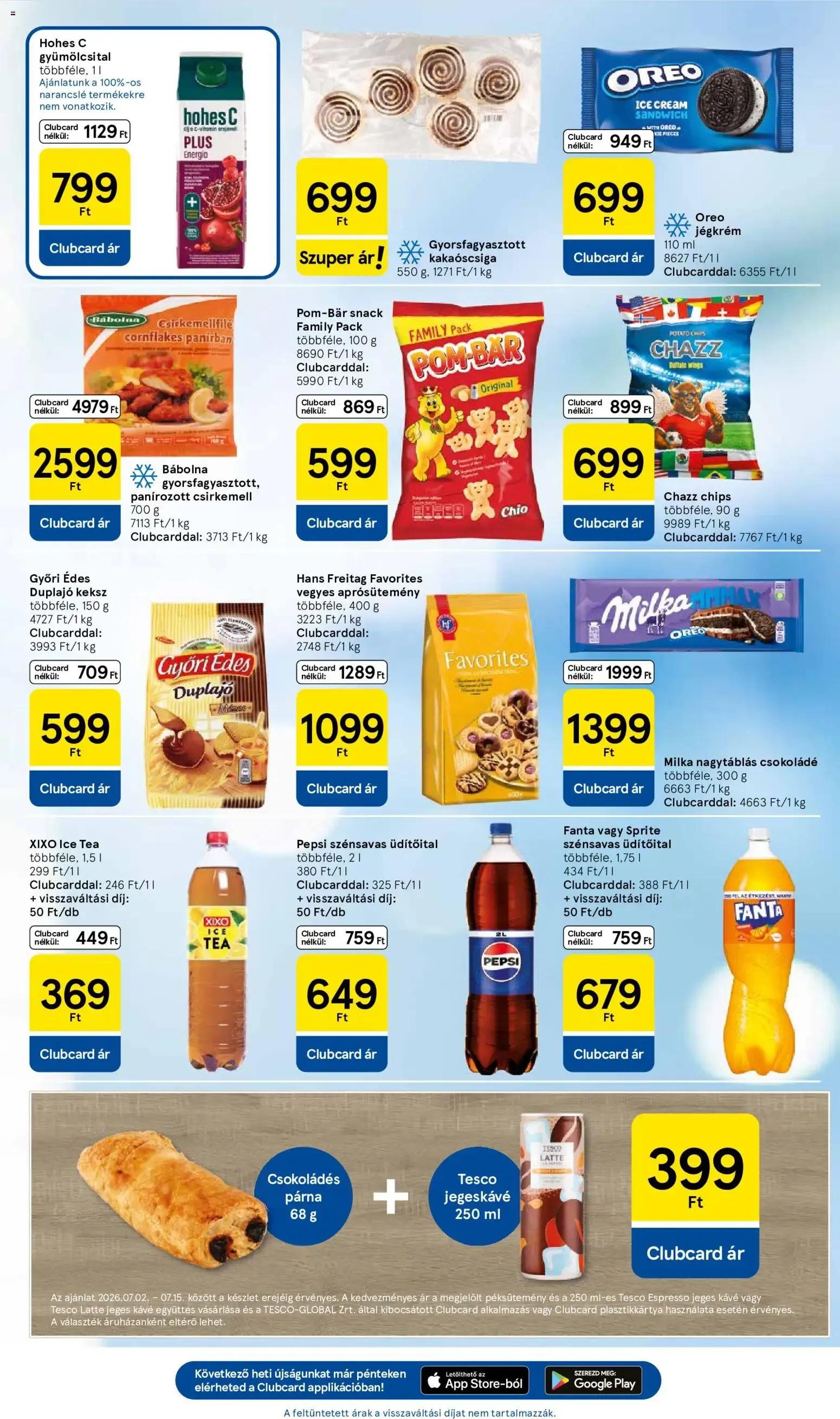 Katalógus Tesco aktuális akciós újság - 2026.07.09.-tól - online július 9.-tól július 22.-ig 2026. - Oldal 5