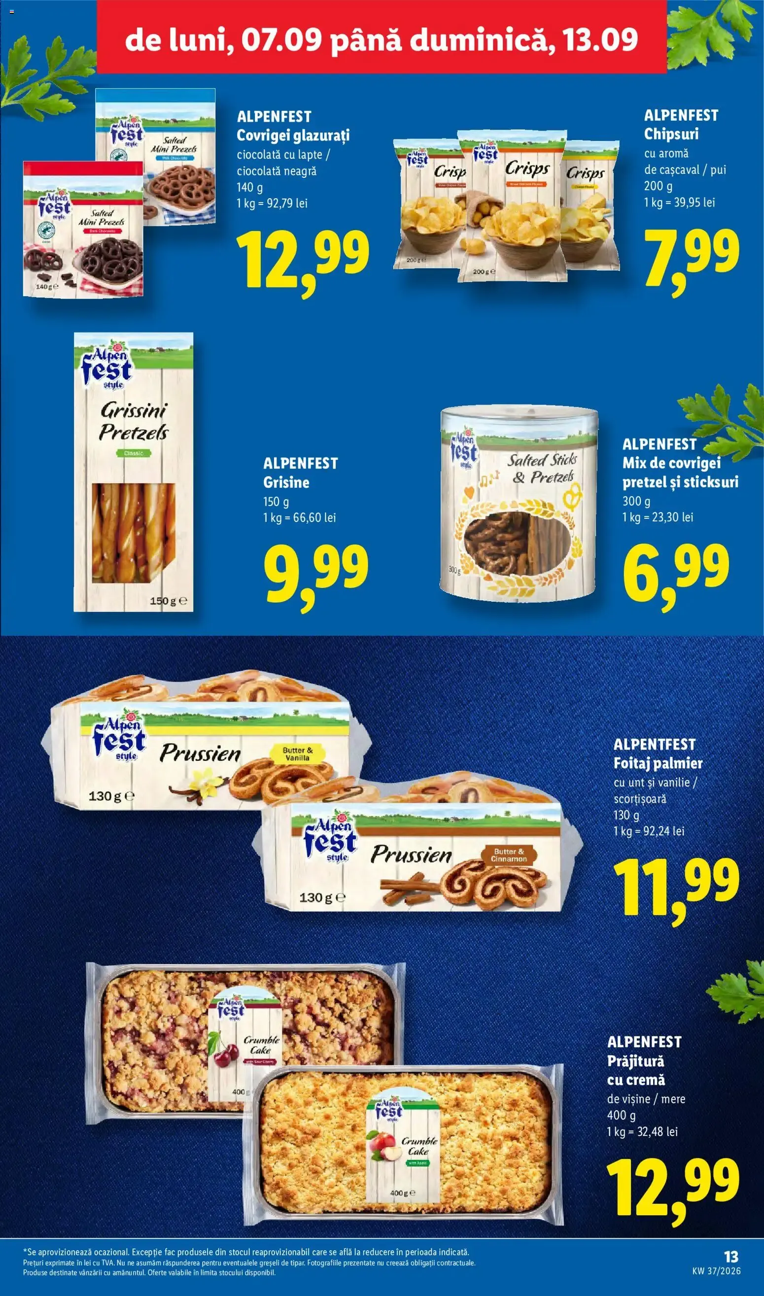 Catalog Catalog LIDL 07.09.2026 - Oferta și Revista online de la 7 septembrie până la 13 septembrie 2026 - Revista Pagina 13
