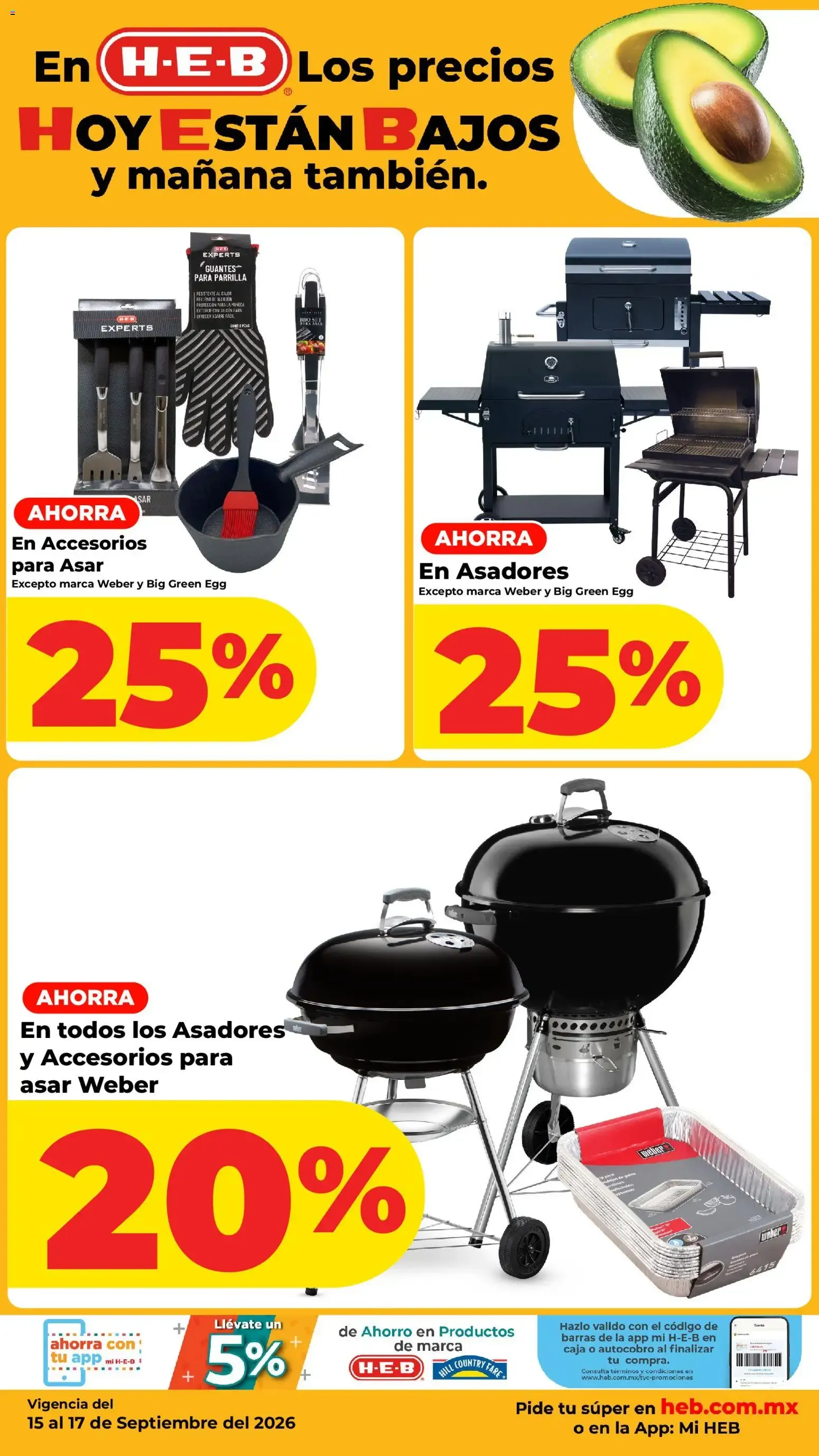 Catálogo de H-E-B folleto Los precios hoy están bajos (15/09/2026 - 17/09/2026) - catálogo en línea 15 de septiembre al 17 de septiembre 2026 - Pagina 8