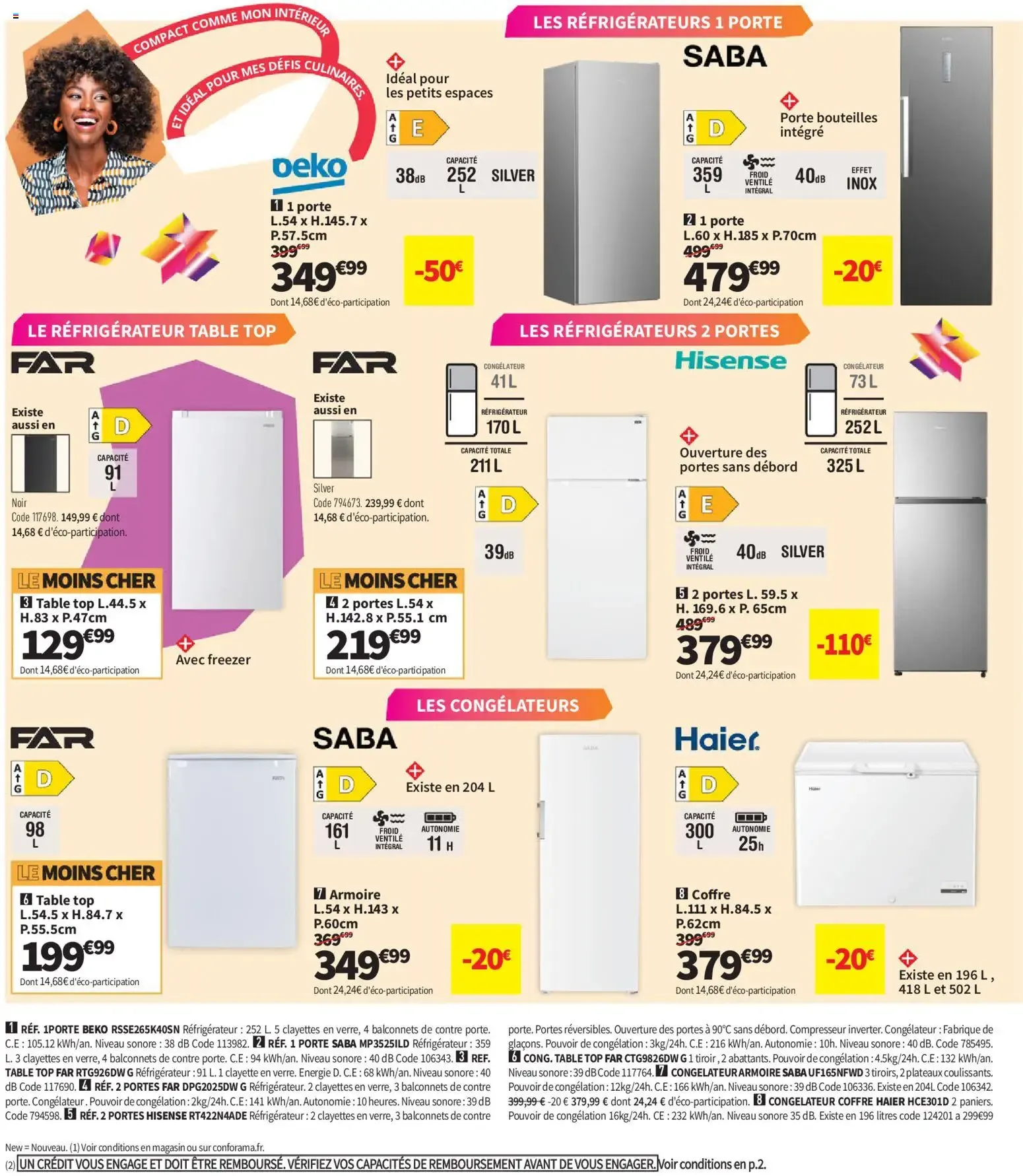 Conforama catalogue à partir du 25/08/2026 - promo en ligne du 25 août au 28 septembre 2026 - Catalogue page 36