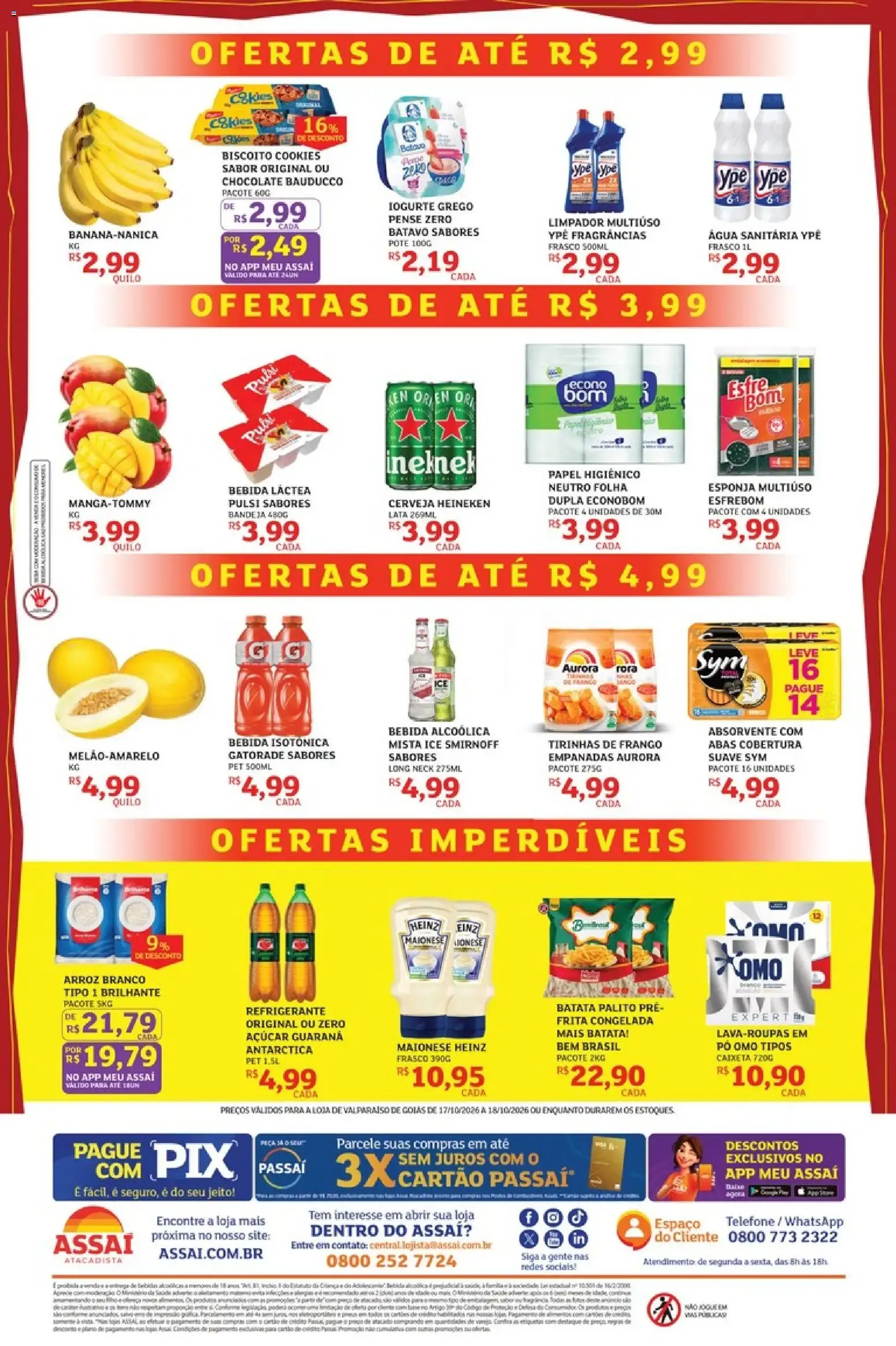 Encarte de Assaí Atacadista ofertas - GO de 17/10/2026 | Promoções Online 17 de outubro até 18 de outubro 2026 - Pagina 2