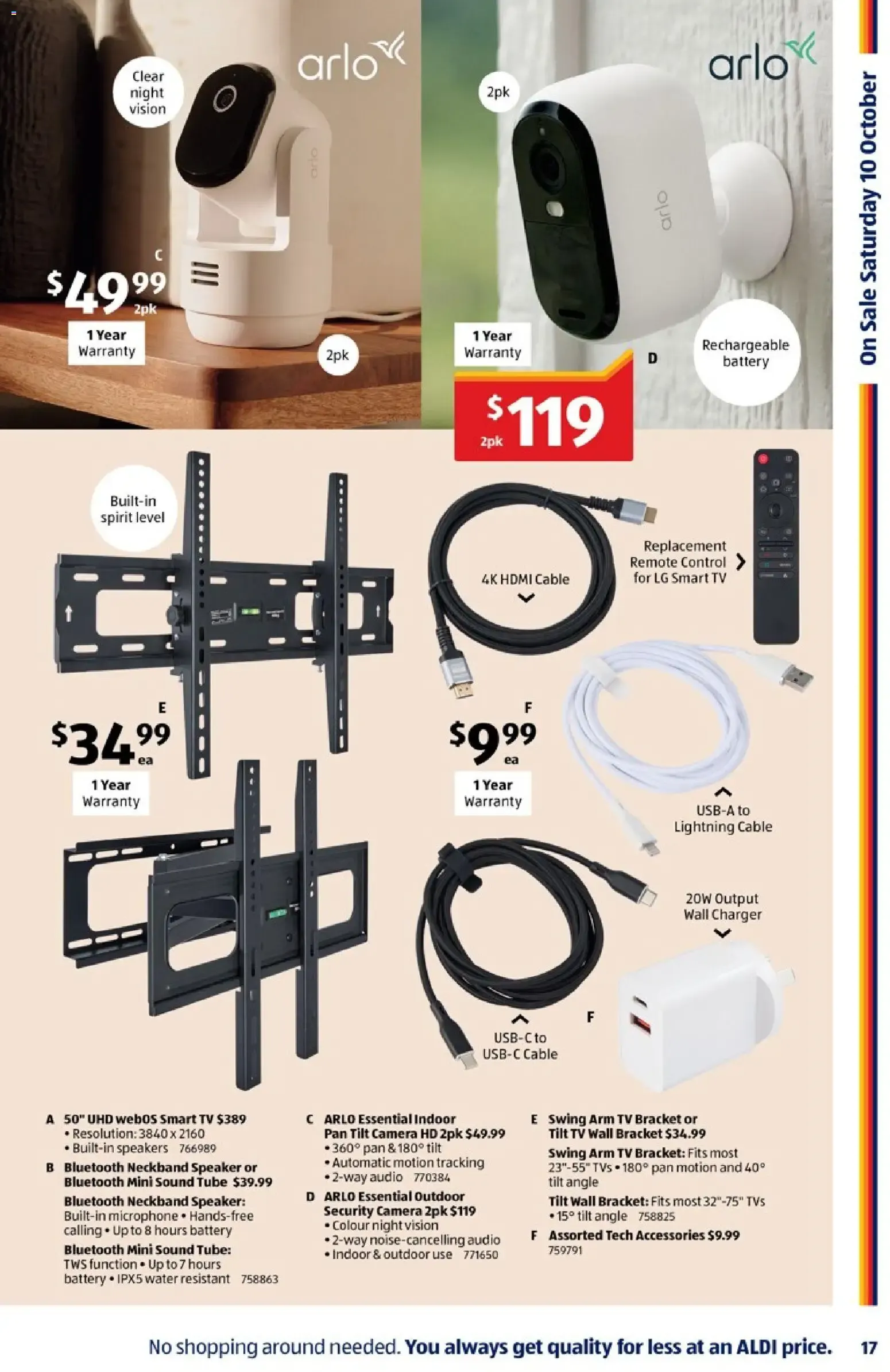 Aldi Special Buys - Catalogue valid from 7 October to 13 November 2026 - page 17