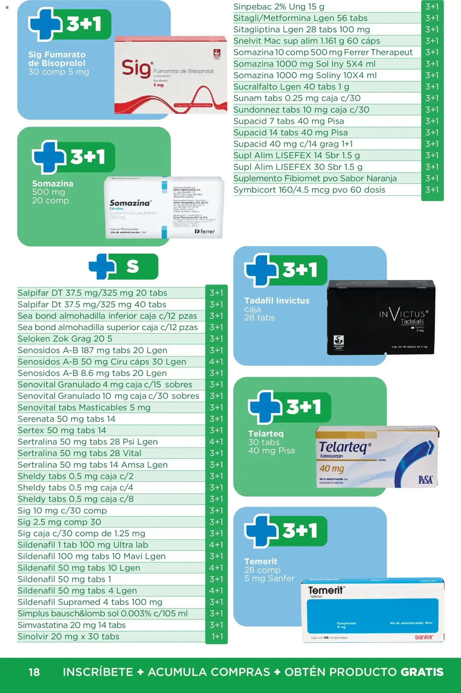 Catálogo de Chedraui folleto Plan de farmacia (01/07/2026 - 30/09/2026) - catálogo en línea 1 de julio al 30 de septiembre 2026 - Pagina 18