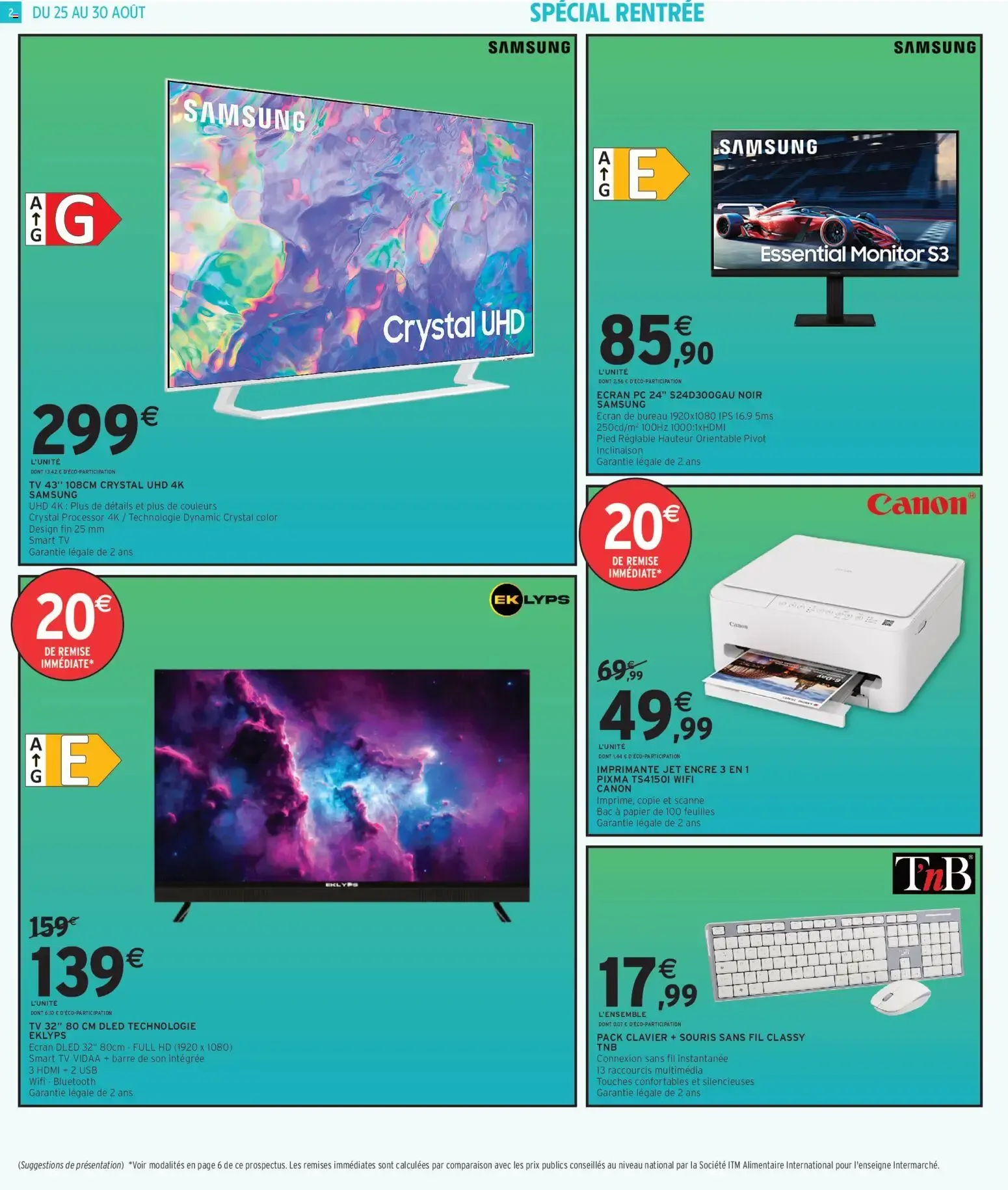 Intermarché - Les offres à partir du 25/08/2026 - promo en ligne du 25 août au 30 août 2026 - Catalogue page 2