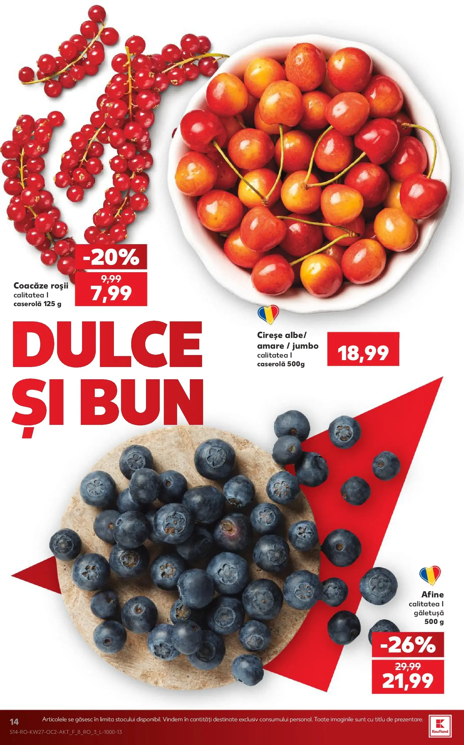 Catalog Kaufland IEFTIN SI BUN de la 1 iulie până la 7 iulie 2026 - Revista Pagina 14