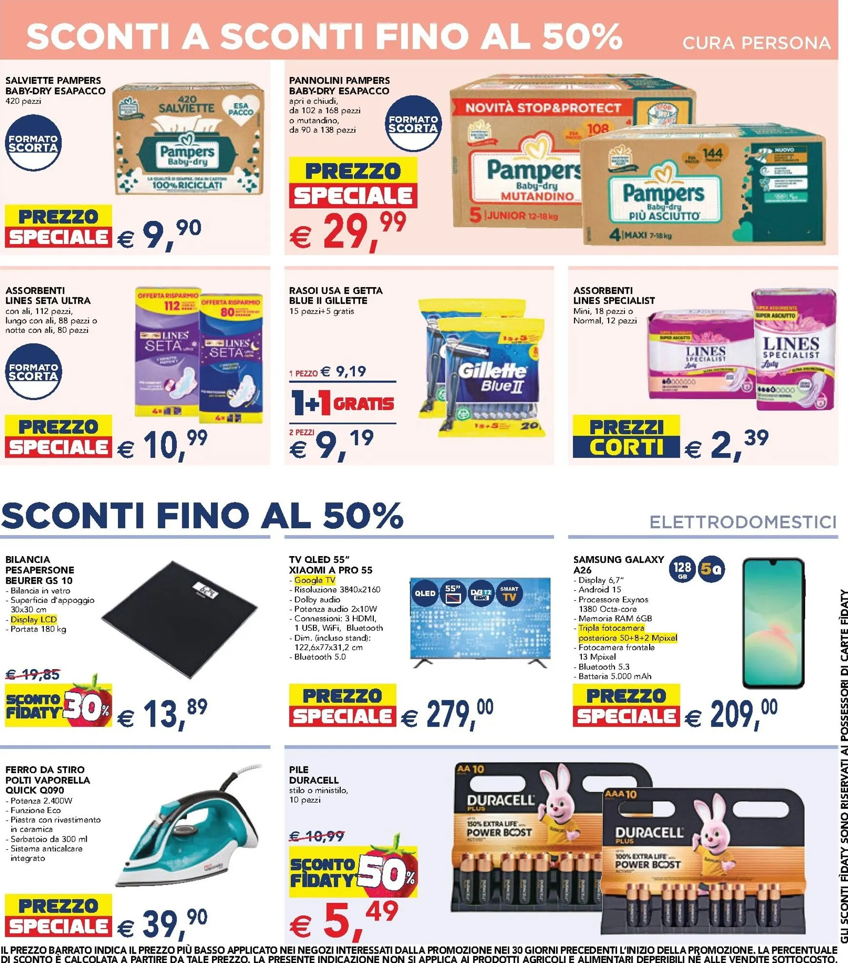 Esselunga: Sconti fino al 50% da 27 agosto a 9 settembre di 2026 - Pagina del volantino 19