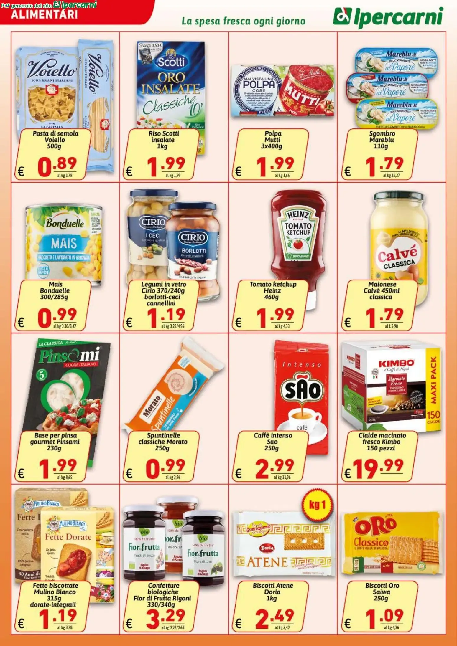 Ipercarni volantino dal 12/08/2026 - online Offerte da 12 agosto a 20 agosto di 2026 - Pagina del volantino 12