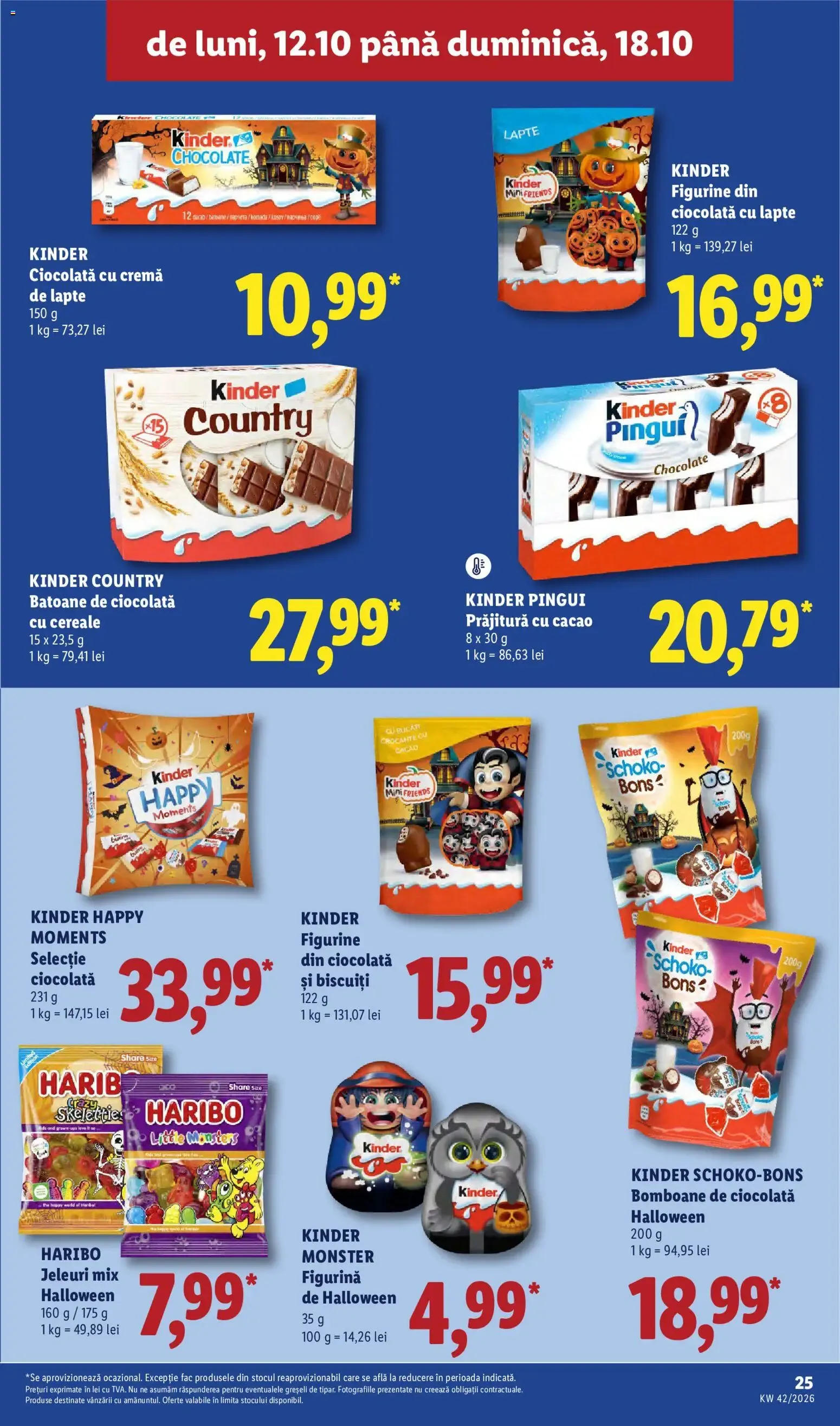 Catalog Catalog LIDL 12.10.2026 - Oferta și Revista online de la 12 octombrie până la 18 octombrie 2026 - Revista Pagina 25