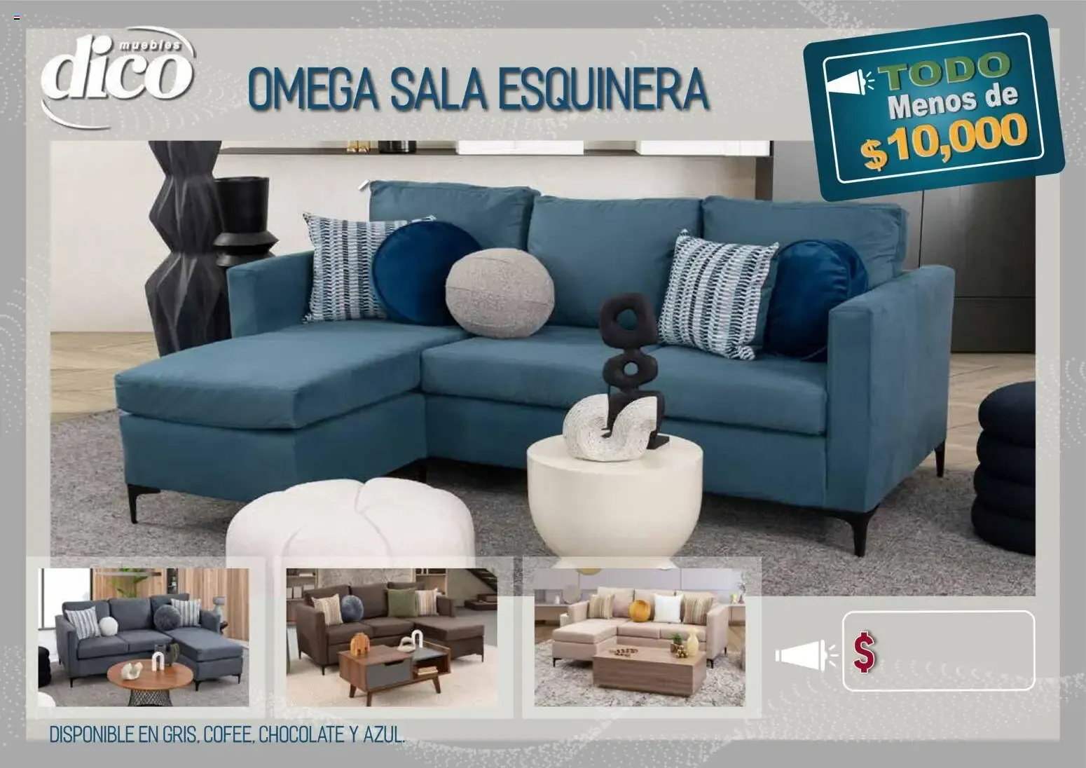 Catálogo de Muebles Dico: TODO Menos de $10,000 9 de abril al 31 de diciembre 2026 - Pagina 34