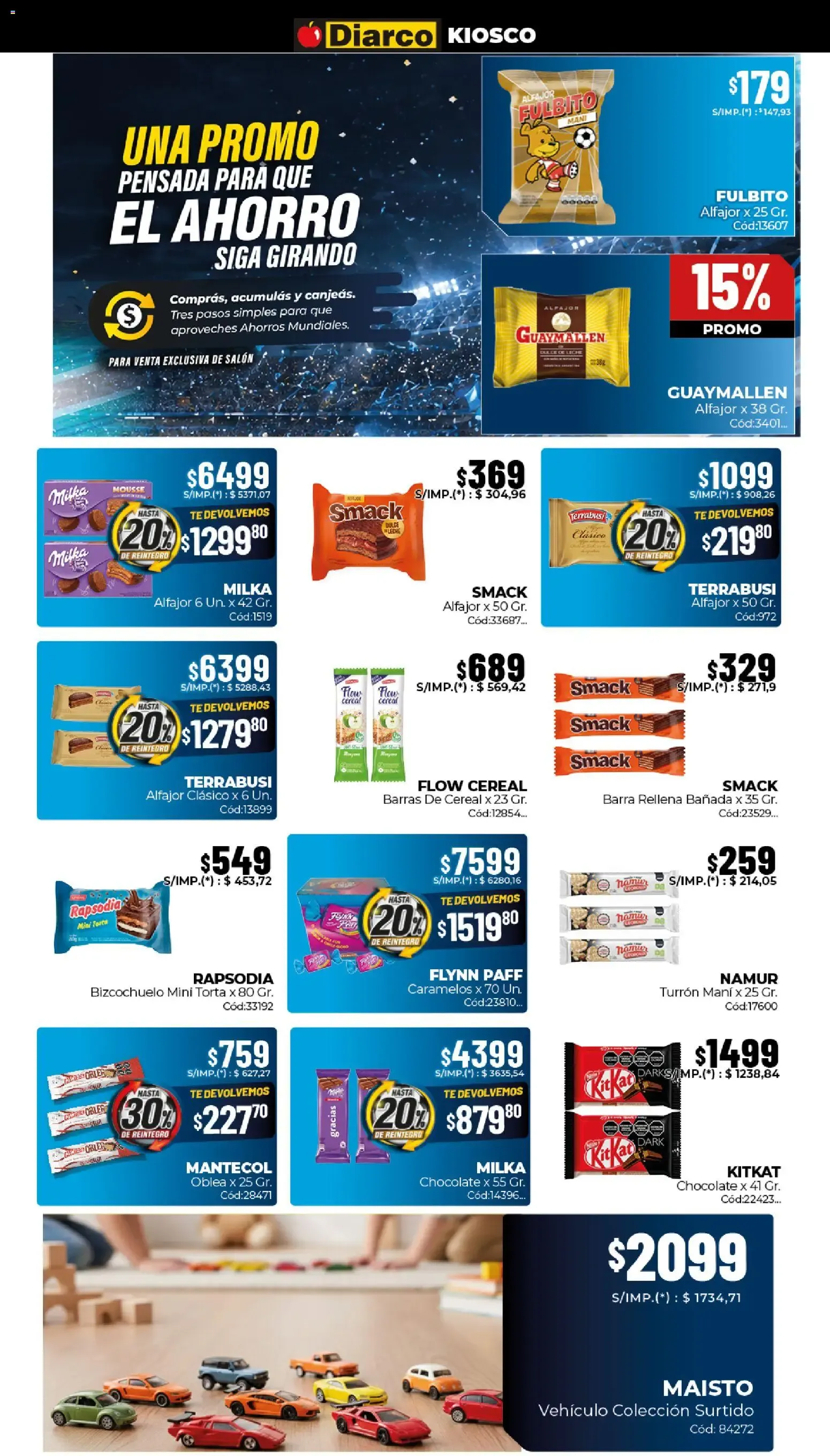 Ofertas de Diarco - Ahorros Mundiales 22 de junio al 26 de junio 2026 - Página 6 del catálogo