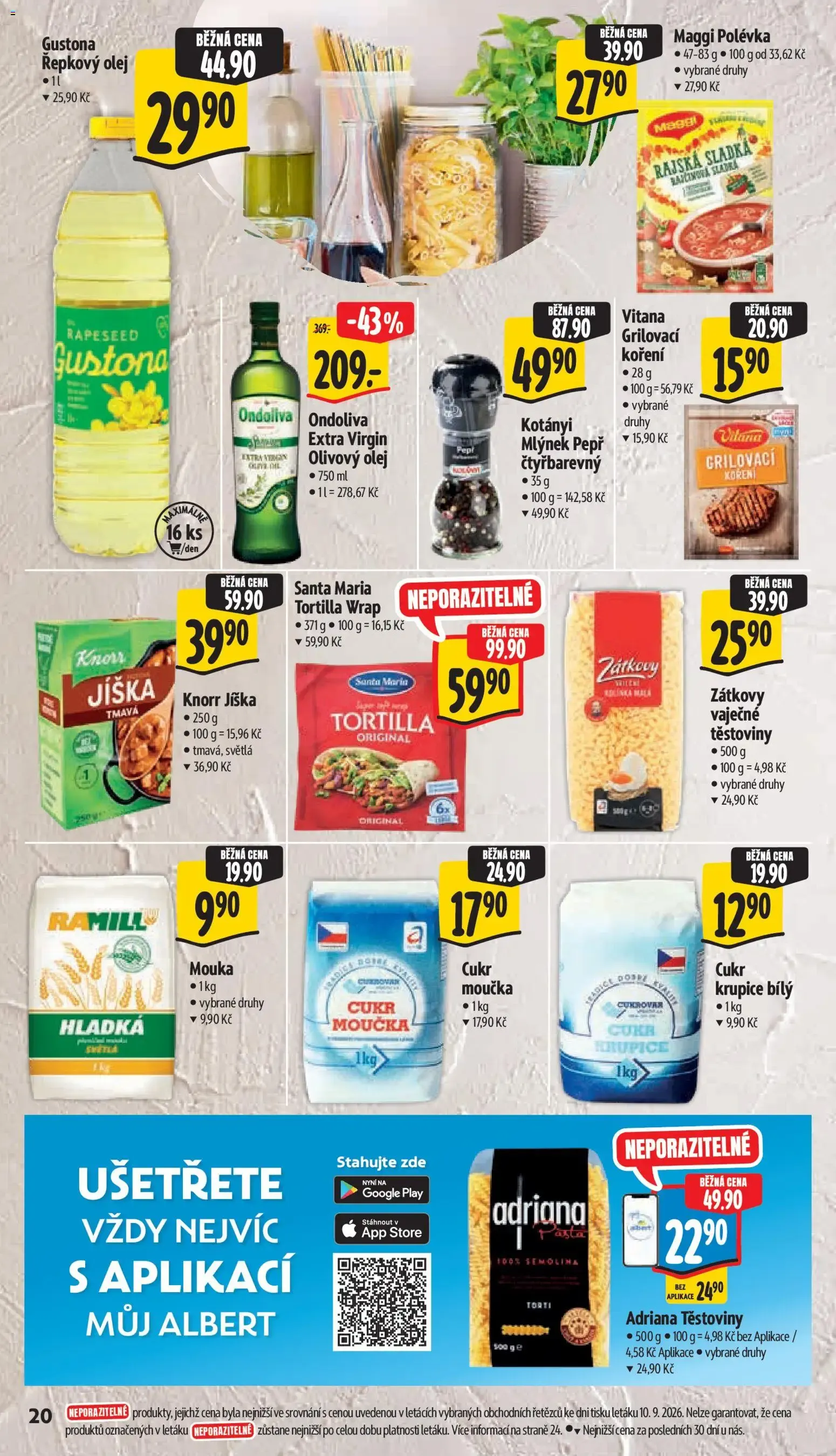 Albert leták - Supermarket od 16.09.2026 - Akční leták - 16. září 22. září 2026 - Page 30
