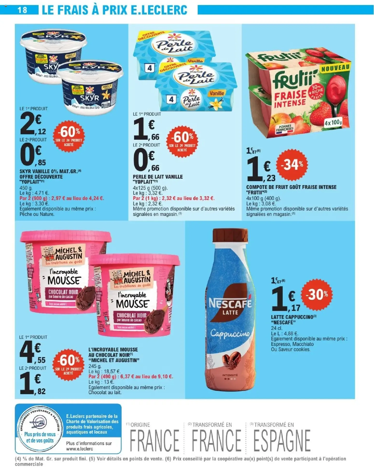 E.Leclerc: Que des promos en or pour le quotidien! du 6 octobre au 17 octobre 2026 - Catalogue page 18