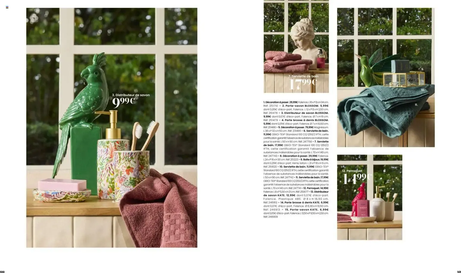 Maisons du Monde - Itinéraire Estival Collection Printemps - Été 2026 du 16 février au 1 septembre 2026 - Catalogue page 51