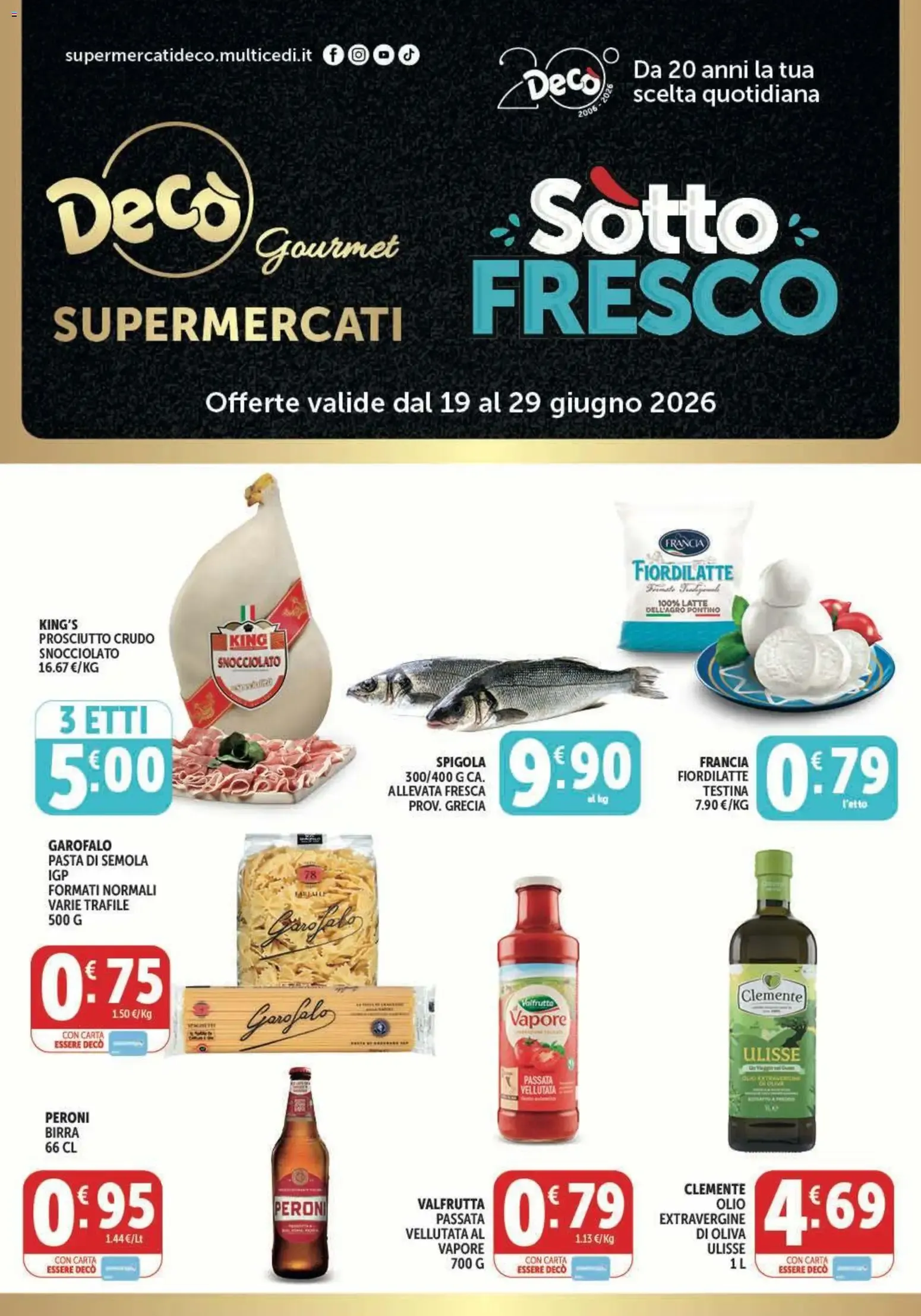 Decò Gourmet Supermercati Sotto Fresco