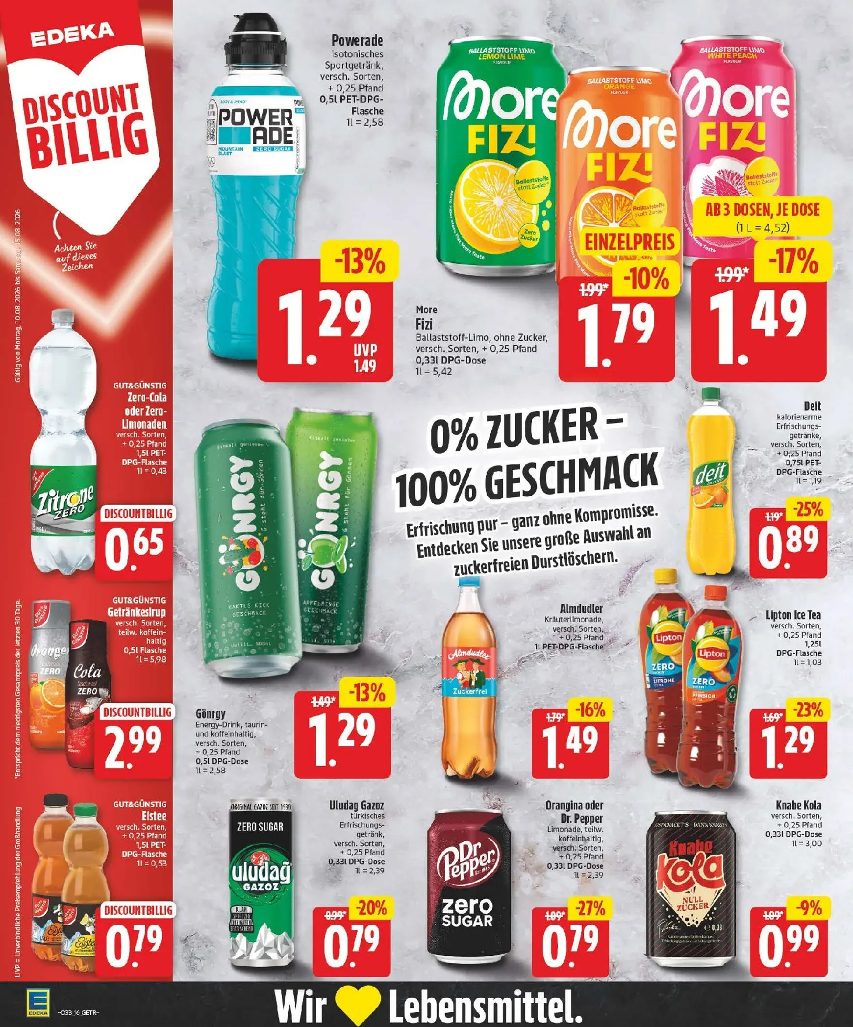 Edeka Prospekt nächste Woche – von Montag 10.08.2026 bis Samstag 15.08.2026 von 10. August bis 15. August 2026 - Prospekt seite 16
