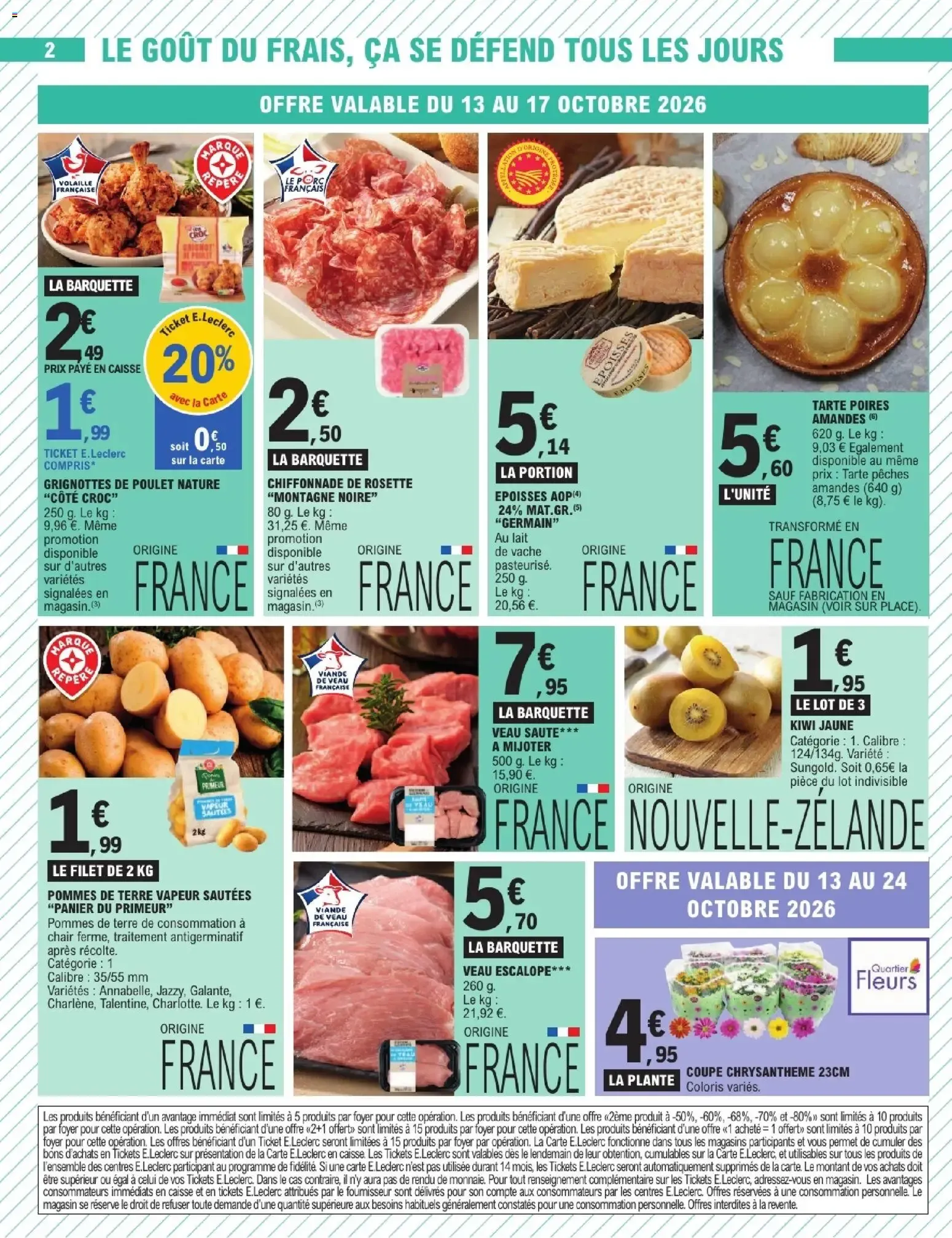 Catalogue E.Leclerc du 13/10/2026 | Nouveau promo prospectus du 13 octobre au 24 octobre 2026 - Catalogue page 2