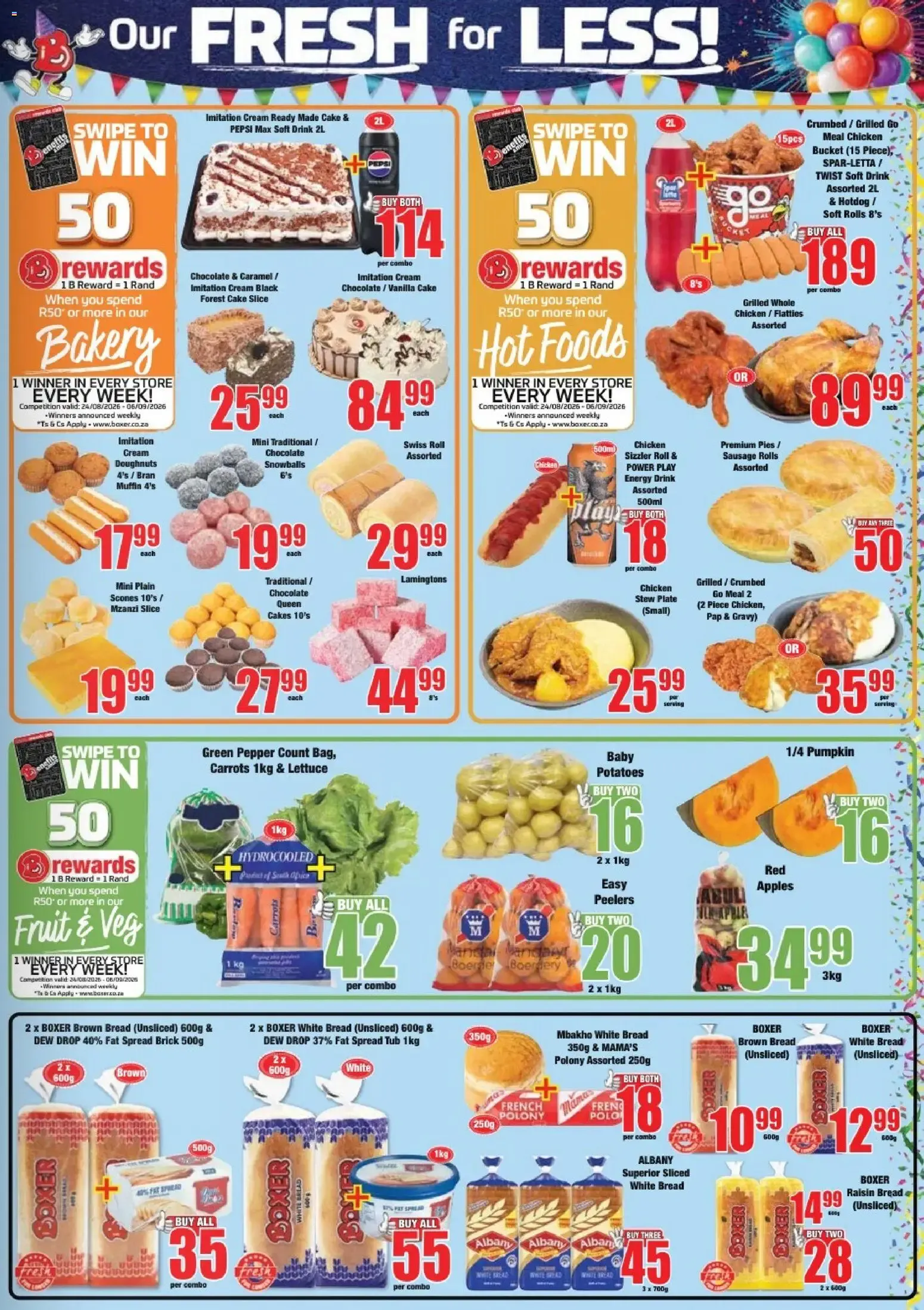 Boxer: Más en este Cumpleaños + Datos Gratis from 24 August to 6 September 2026 - Catalogue Page 3