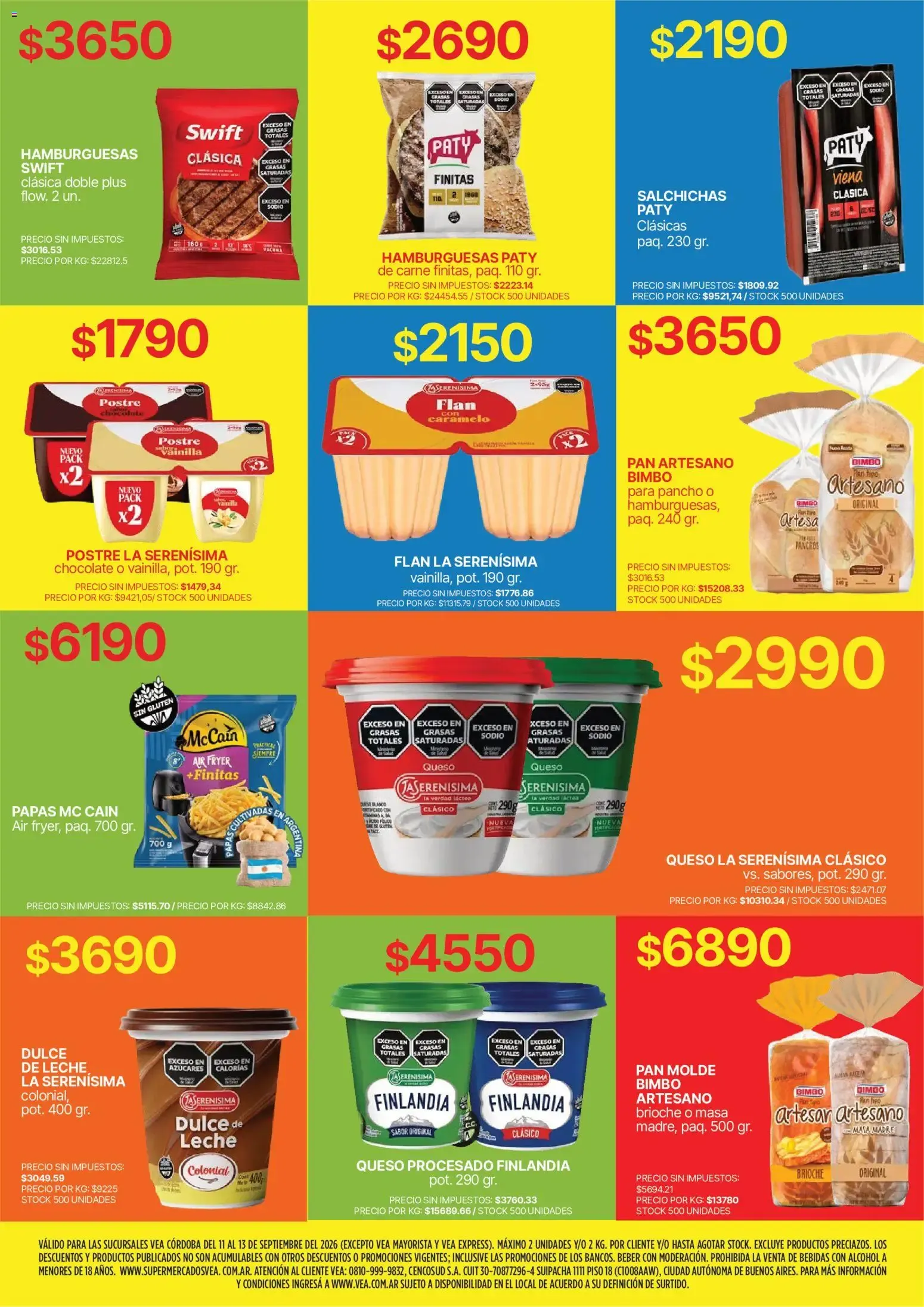 Ofertas de Vea - Fin de semana de ahorro | Córdoba del 11/09/2026 - 13/09/2026 11 de septiembre al 13 de septiembre 2026 - Página 7 del catálogo