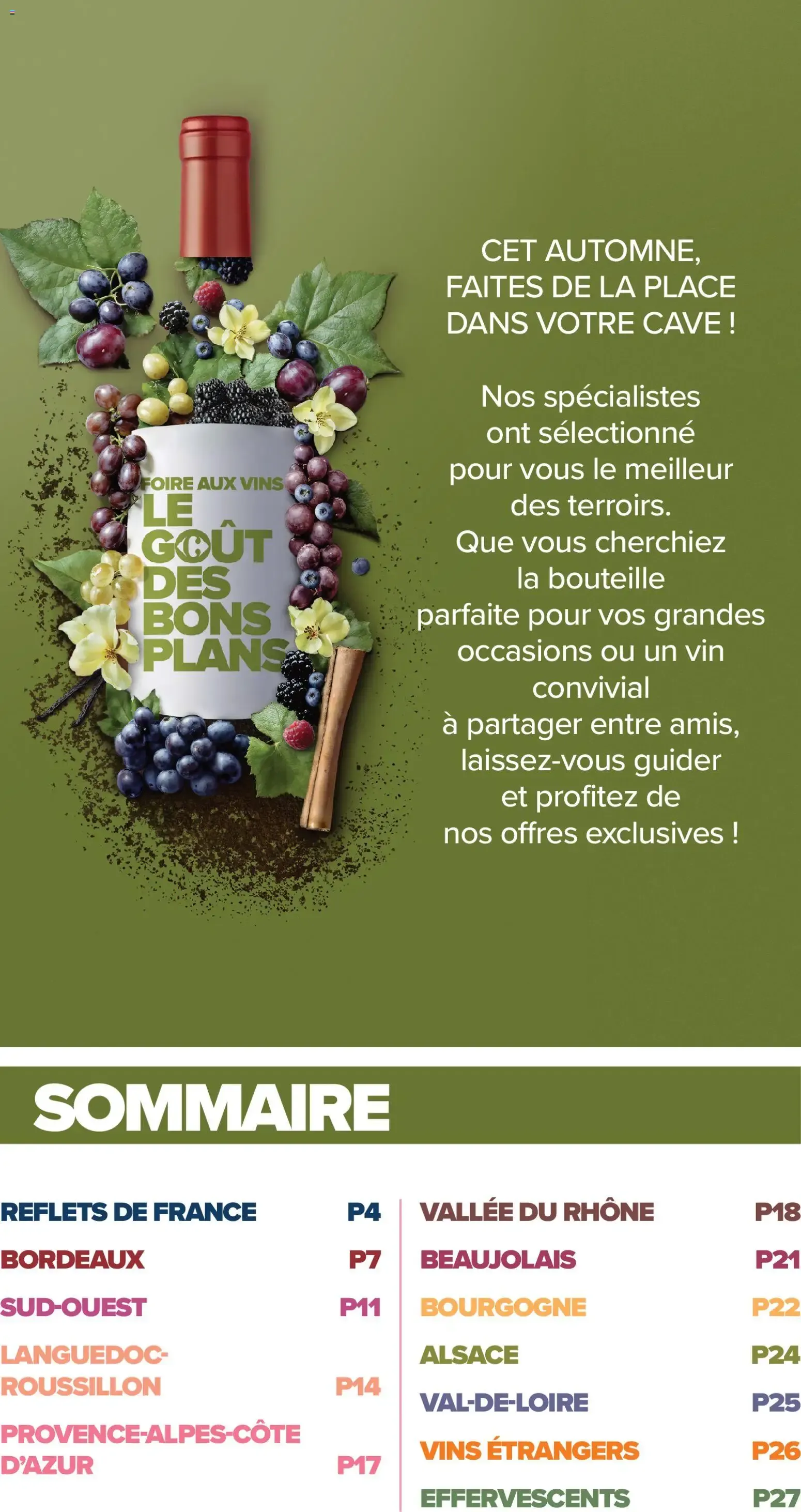 Carrefour contact Foire aux Vins: Le goût des bons plans du 22 septembre au 4 octobre 2026 - Catalogue page 2