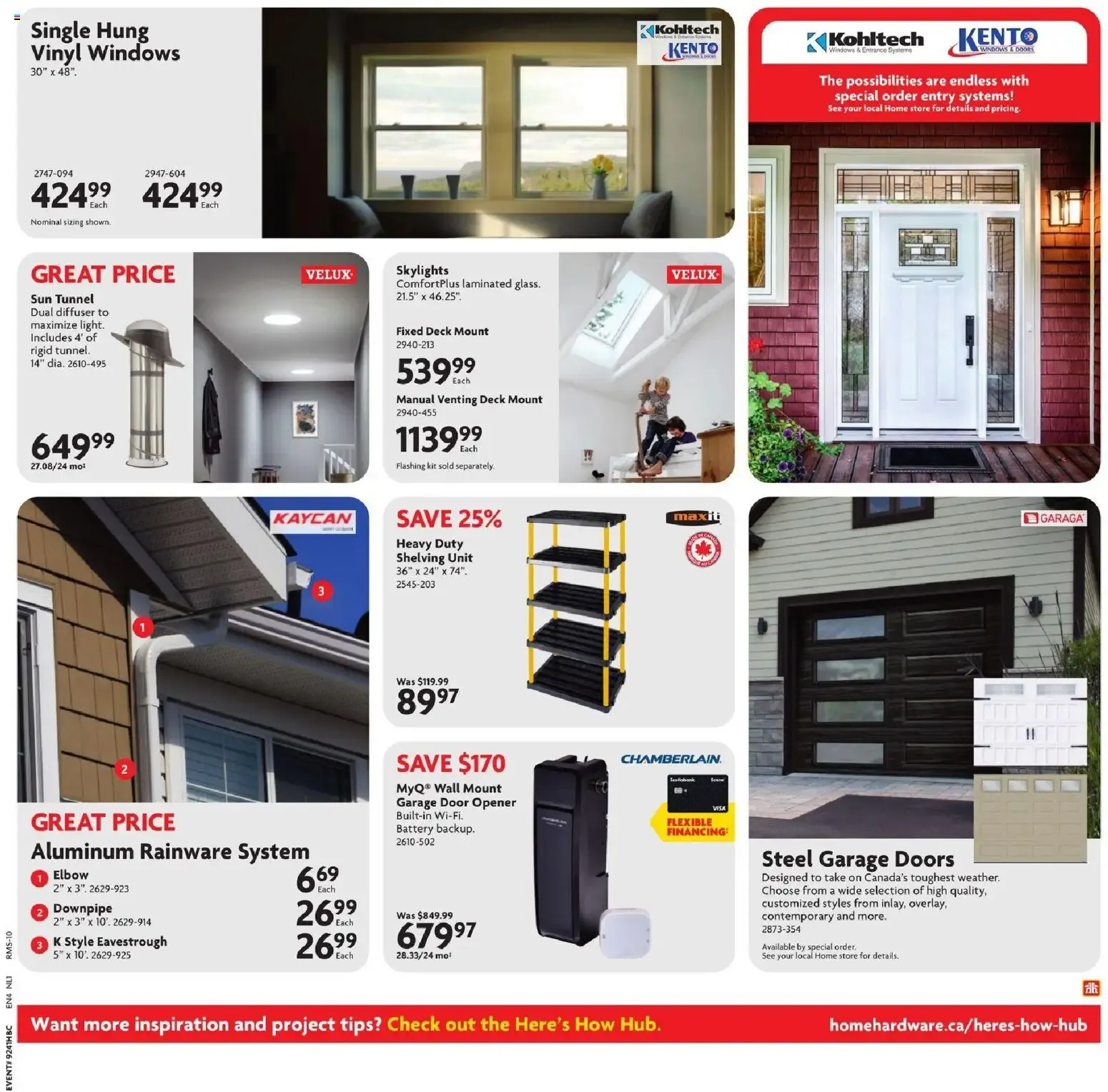 Home Hardware weekly flyer / circulaire from Oct 8, 2026 > weekly specials & deals from October 8 to October 21 2026 - flyer page 16