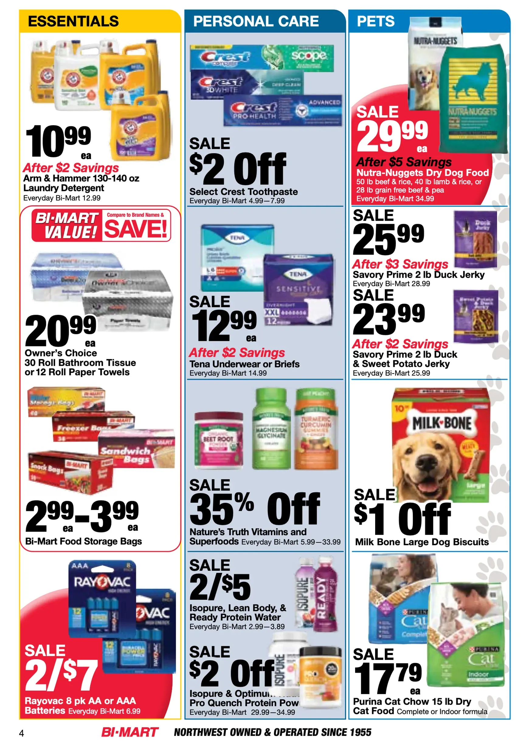 Weekly ad BI-MART Membership Savings Book! from June 23 to July 6 2026 - Page 4