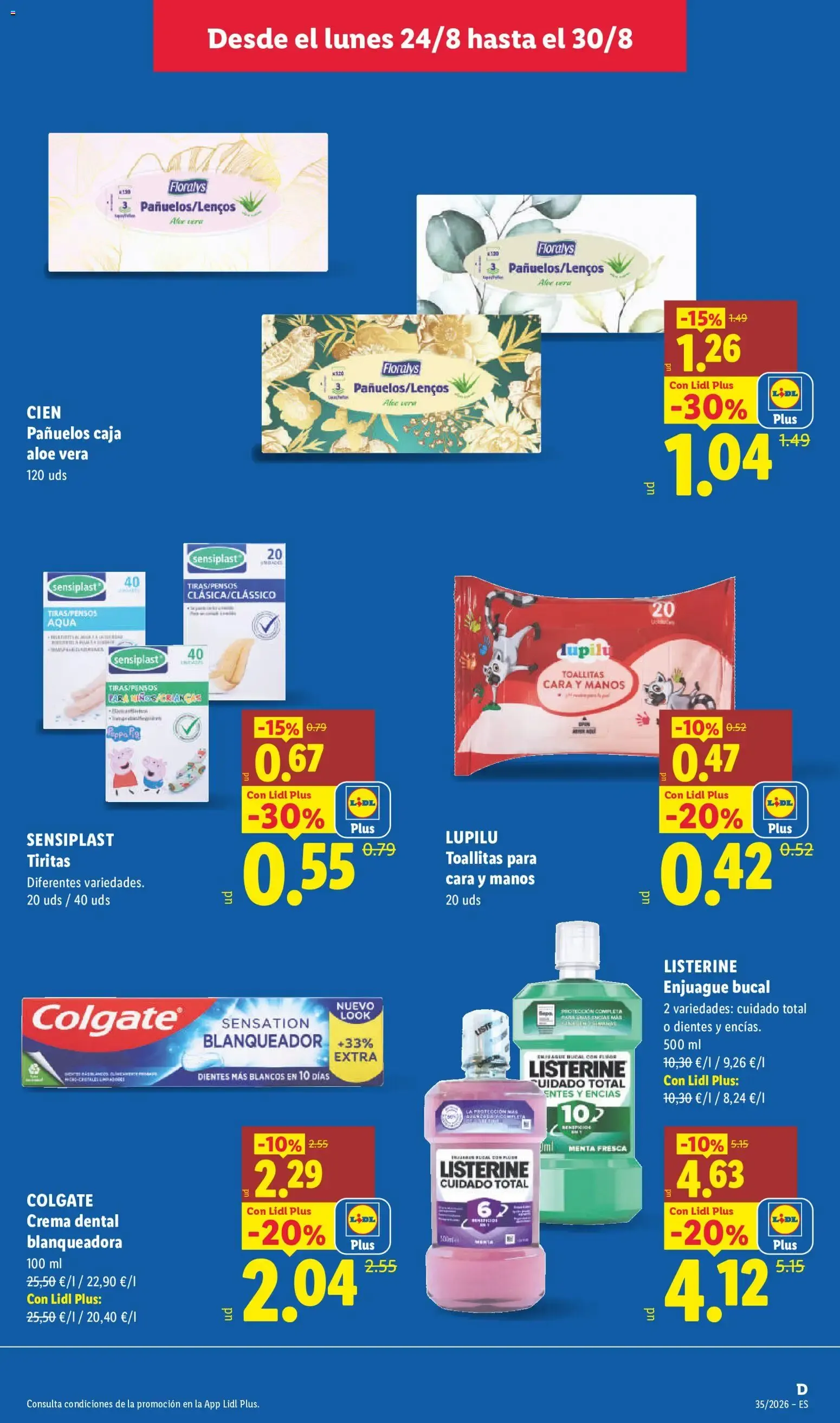 Catálogo de Lidl: Ahorra el doble - Ofertas 24 de agosto al 30 de agosto 2026 - Página 13