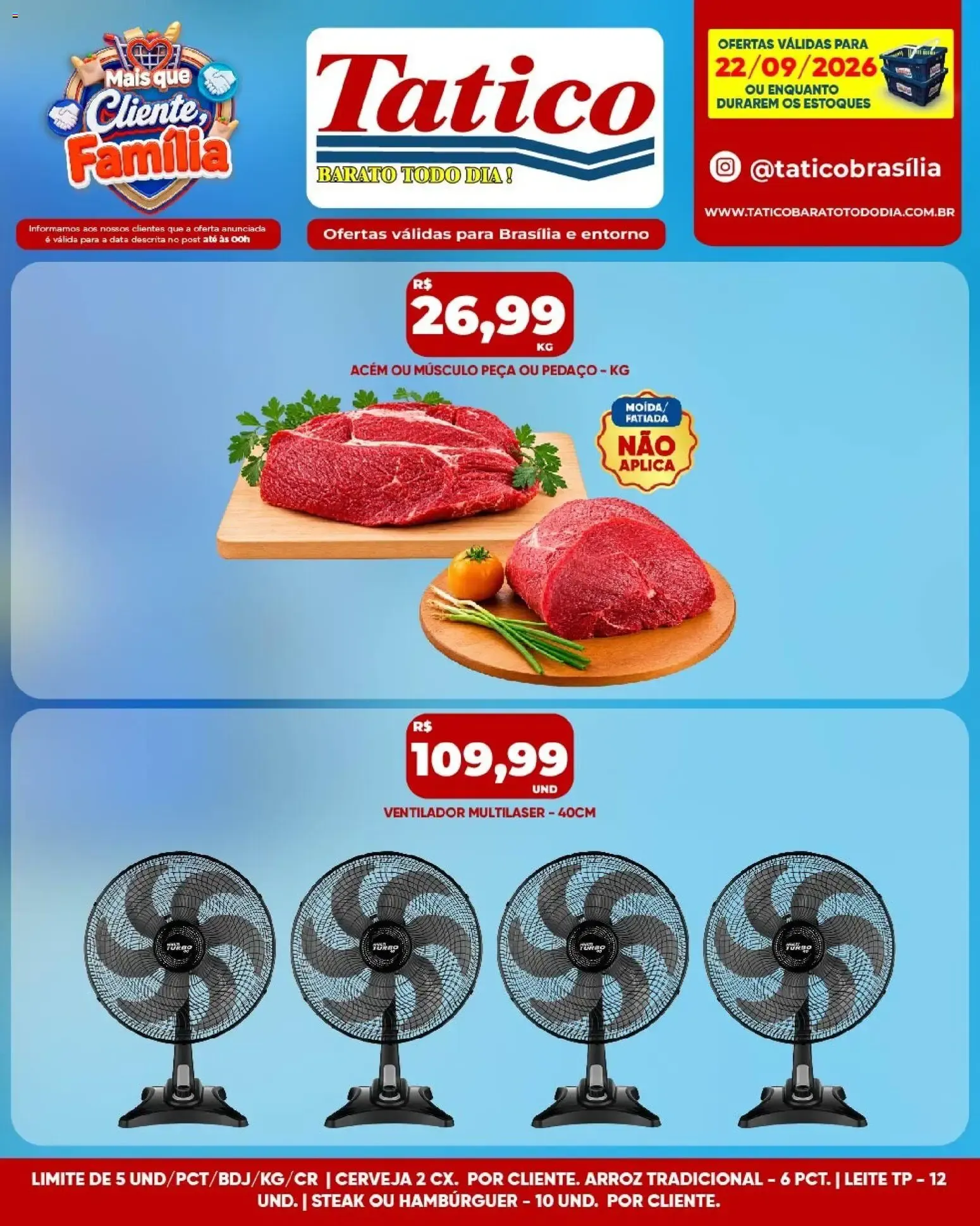 Encarte de Tatico ofertas do Dia de 22/09/2026 | Promoções Online 22 de setembro até 22 de setembro 2026 - Pagina 12