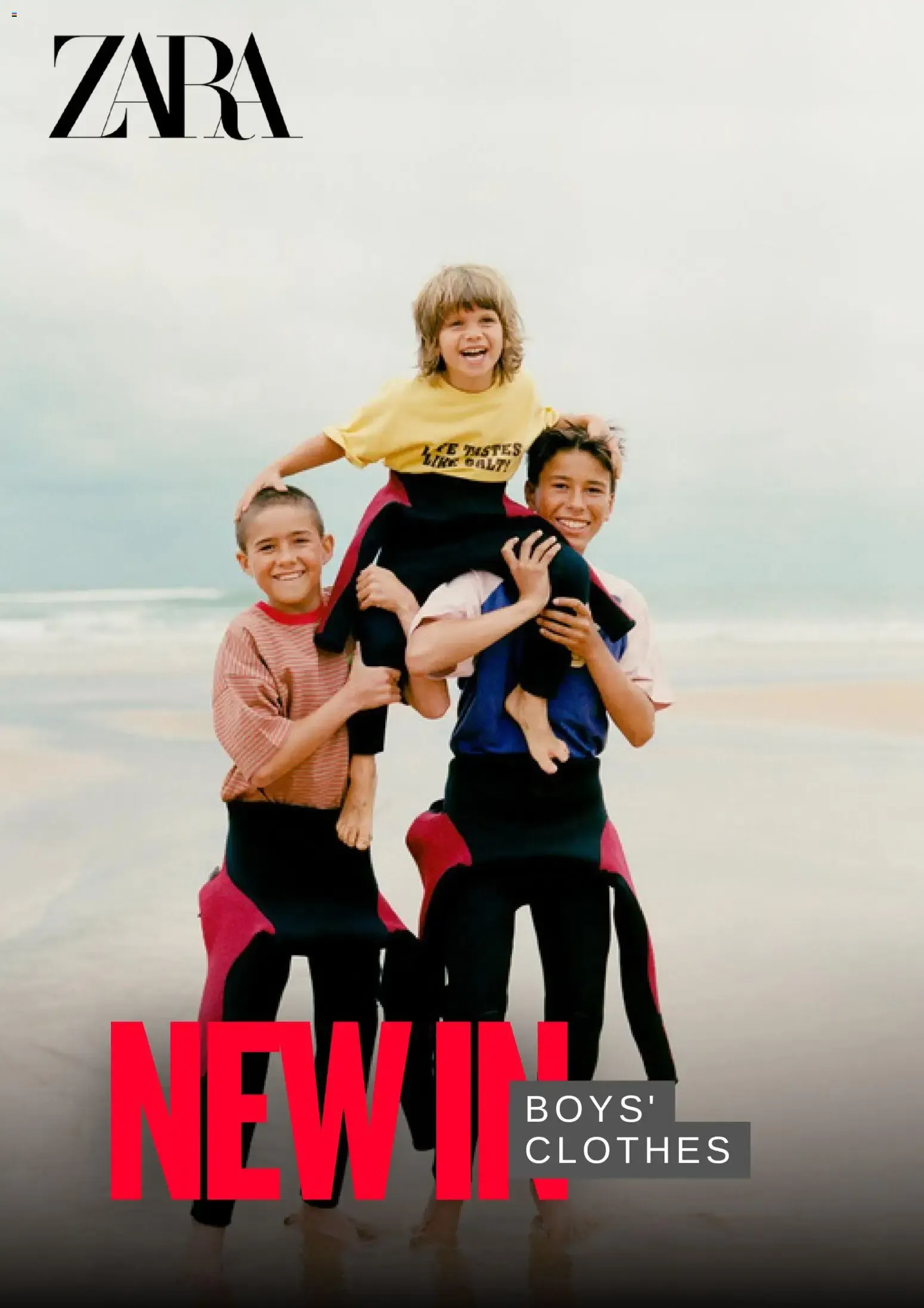 Folheto Zara New In Kids - Boys » de 01/06/2026 - 30/06/2026 de 1 de junho até 30 de junho 2026 - Pagina 1