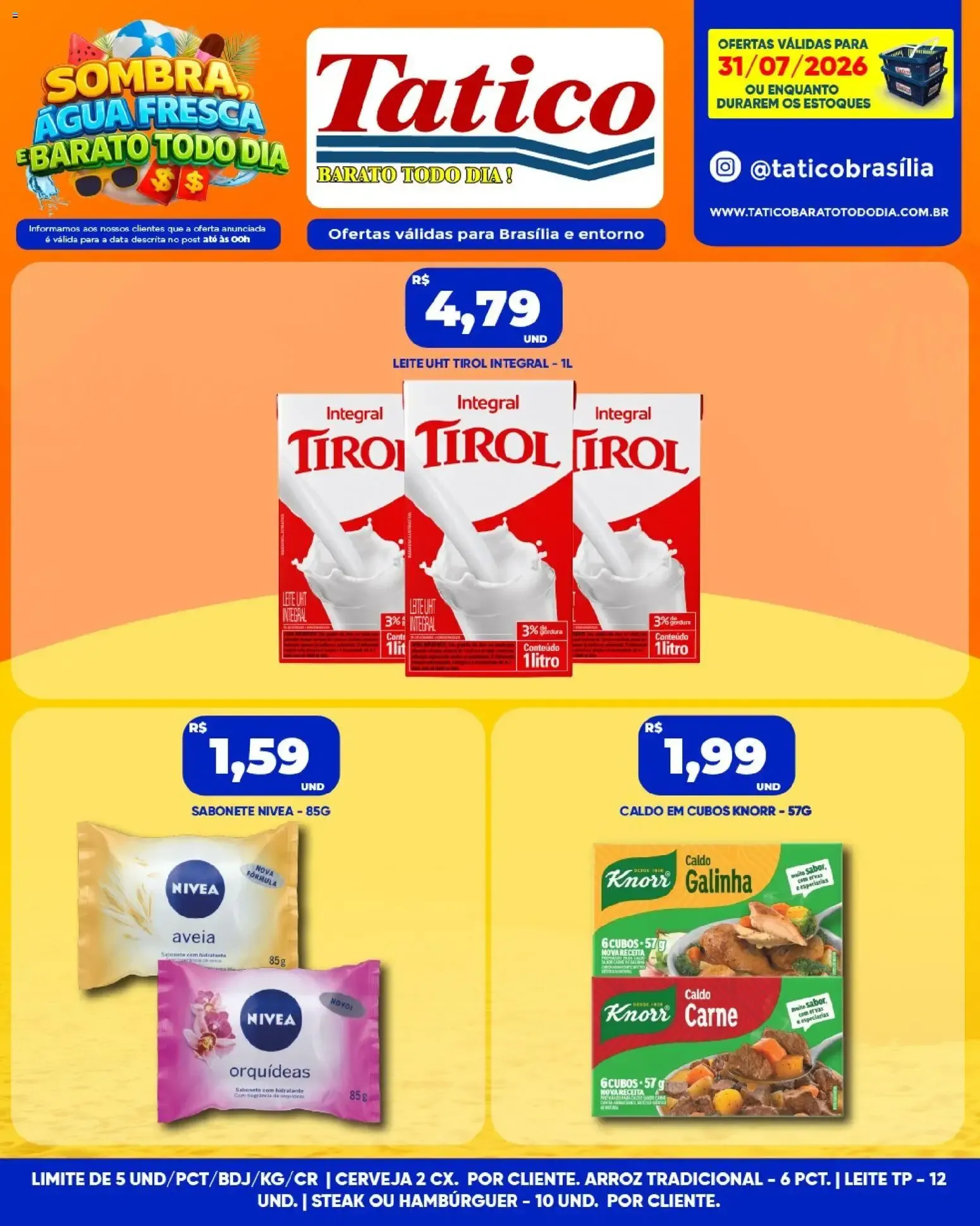 Encarte de Tatico ofertas Fim de Semana de 01/08/2026 | Promoções Online 1 de agosto até 2 de agosto 2026 - Pagina 30