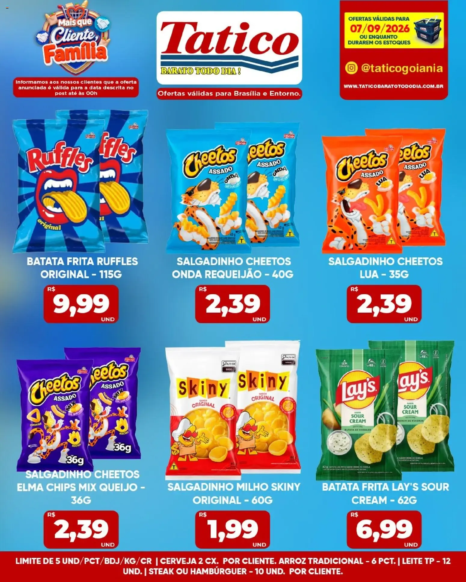 Encarte de Tatico ofertas do Dia de 07/09/2026 | Promoções Online 7 de setembro até 7 de setembro 2026 - Pagina 19