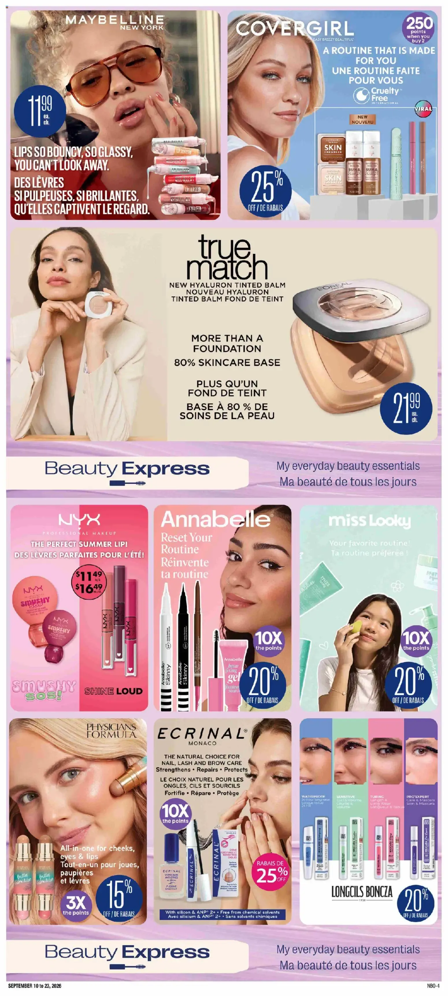 Jean Coutu - My Beauty Event: Un regalo para ti from September 10 to September 23 2026 - flyer page 4