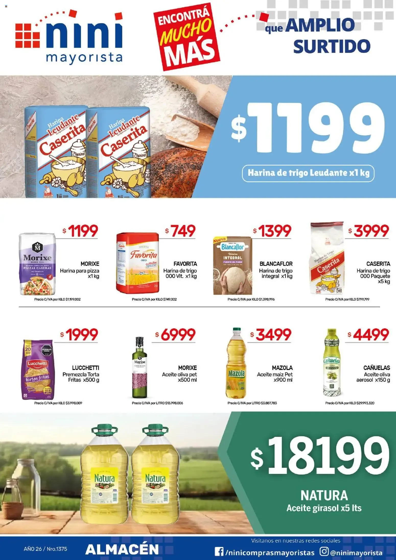 Ofertas de NINI Mayorista catálogo del 31/08/2026 - 06/09/2026 31 de agosto al 6 de septiembre 2026 - Página 25 del catálogo