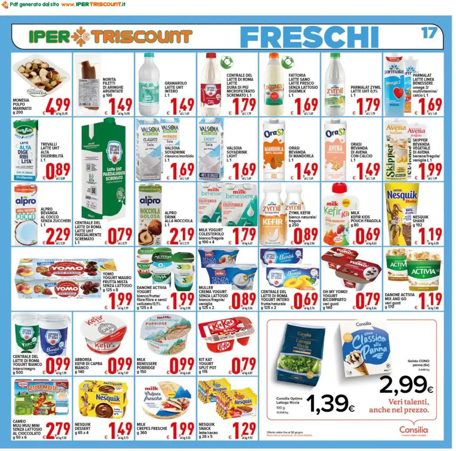 Ipertriscount volantino dal 19/06/2026 - online Offerte da 19 giugno a 30 giugno di 2026 - Pagina del volantino 17