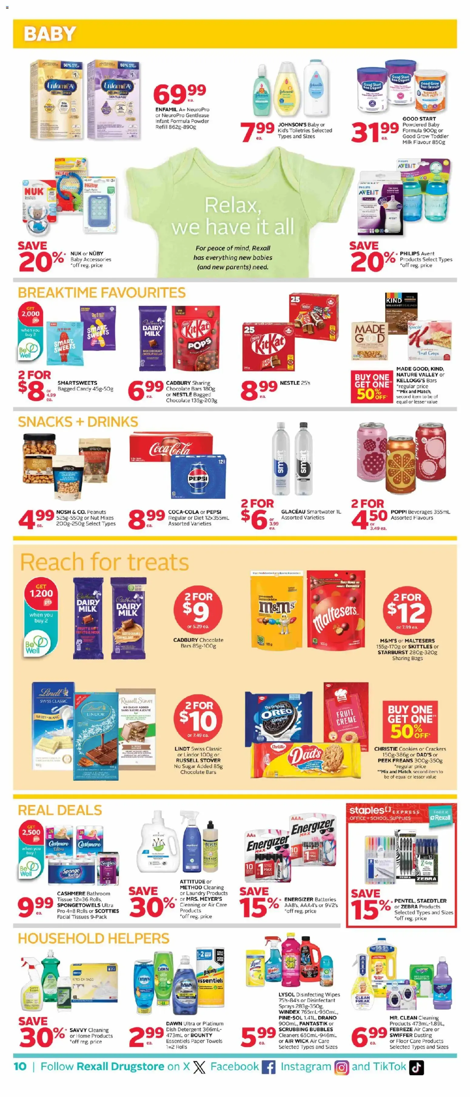 Rexall: Proudly Canadian, Over 120 Years of Caring for Canada's Health from September 4 to September 10 2026 - flyer page 18