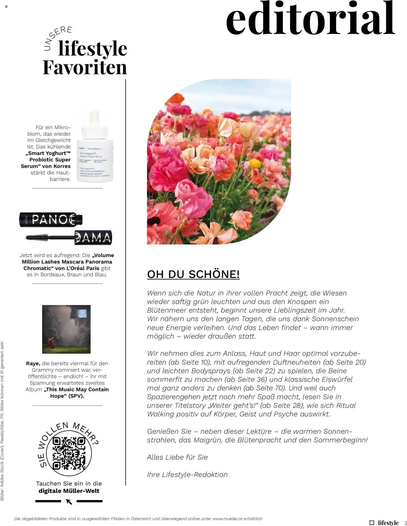 Müller Magazine Lifestyle 3/26 von 19.05.2026 - Aktuelle Angebote von 19. Mai bis 30. Juni 2026 - Flugblätt seite 3