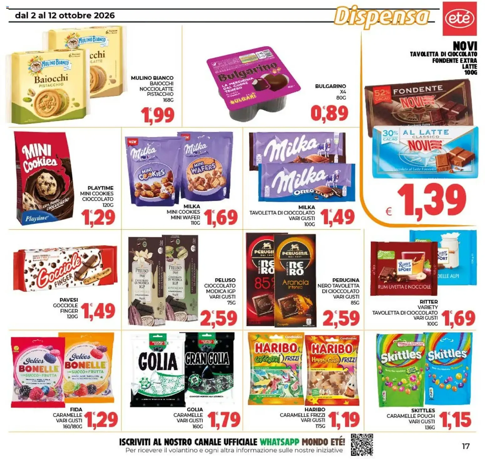 Eté volantino dal 02/10/2026 - online Offerte da 2 ottobre a 12 ottobre di 2026 - Pagina del volantino 17